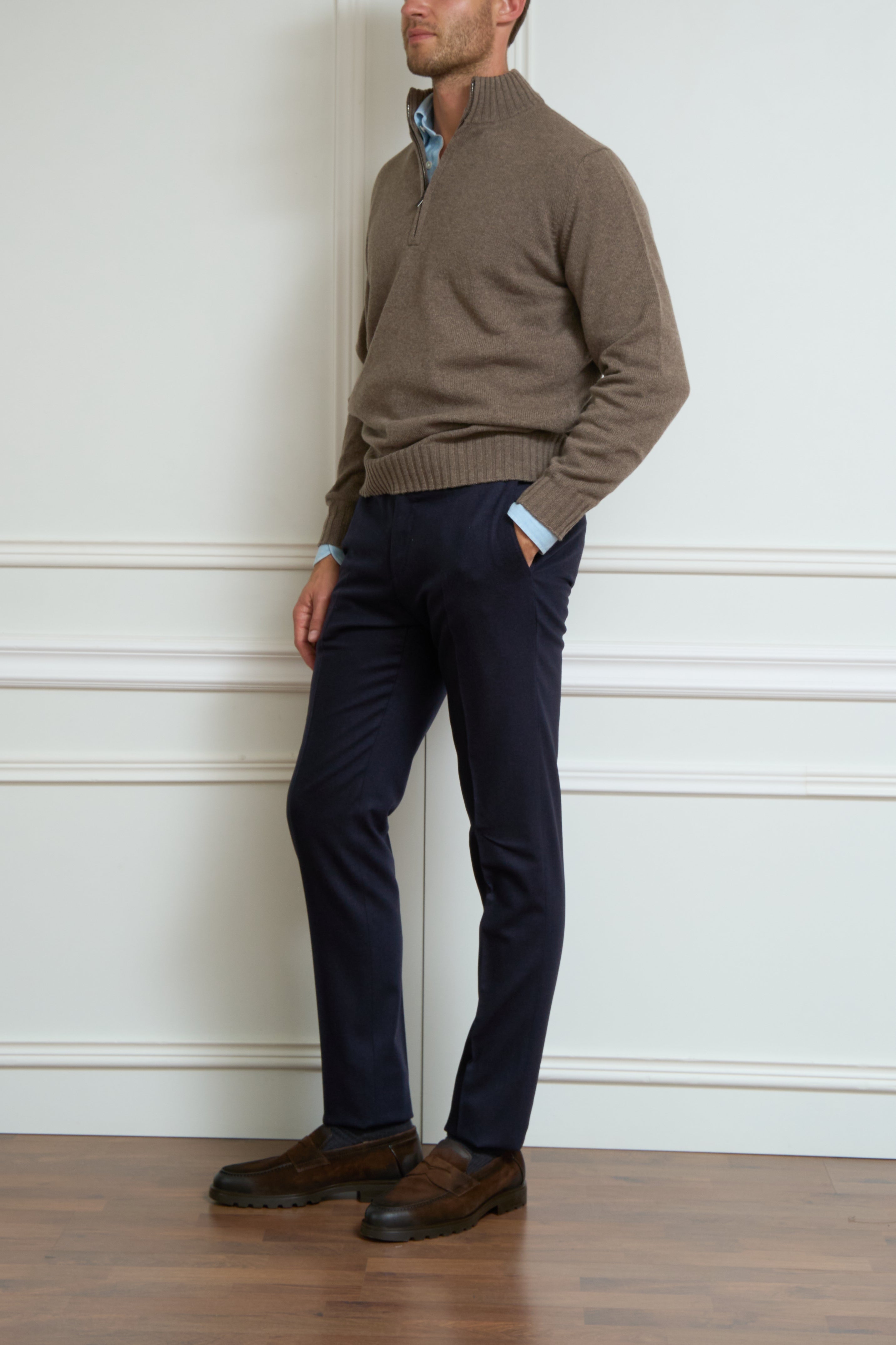 Brown sweater