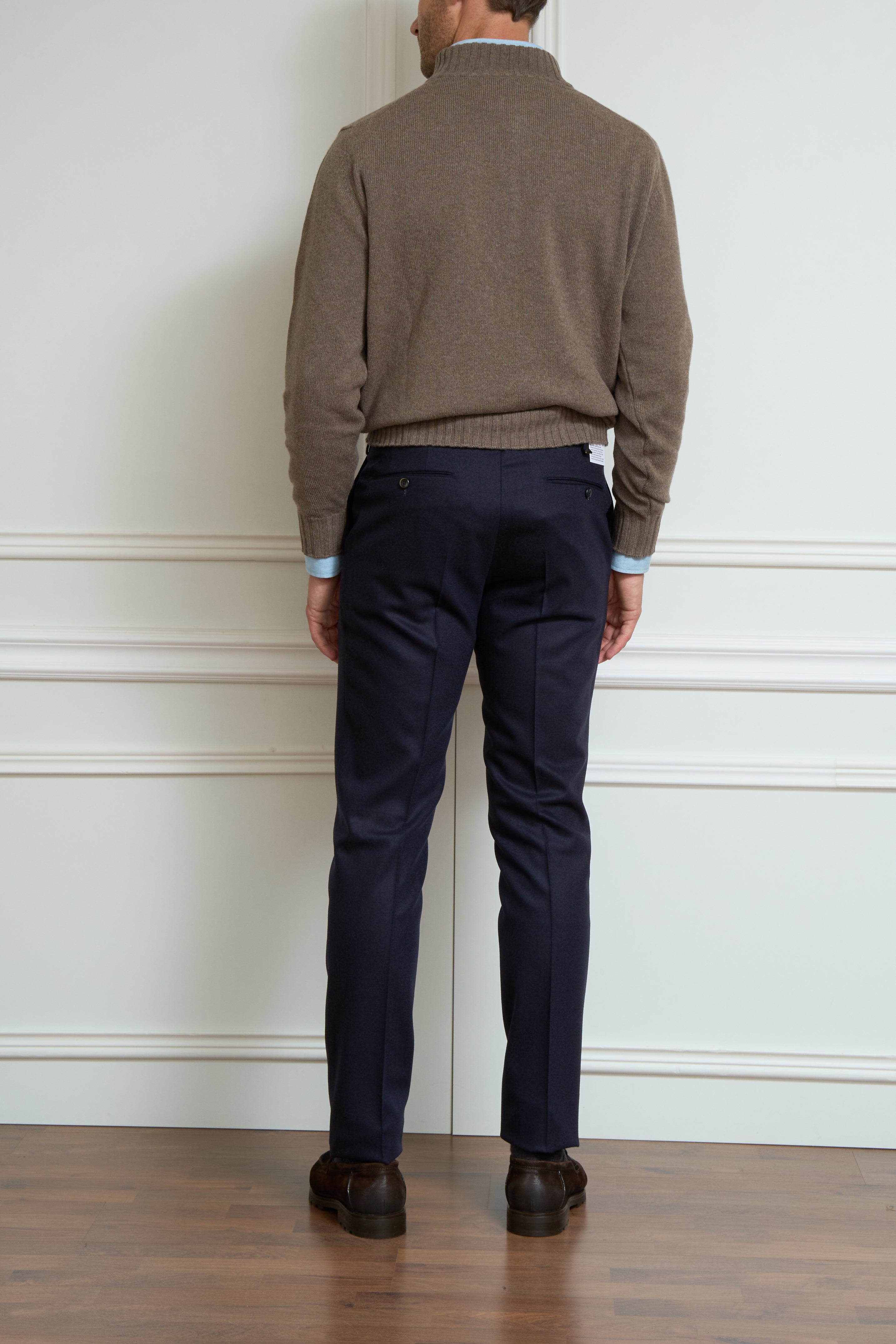 Chinos in navy
