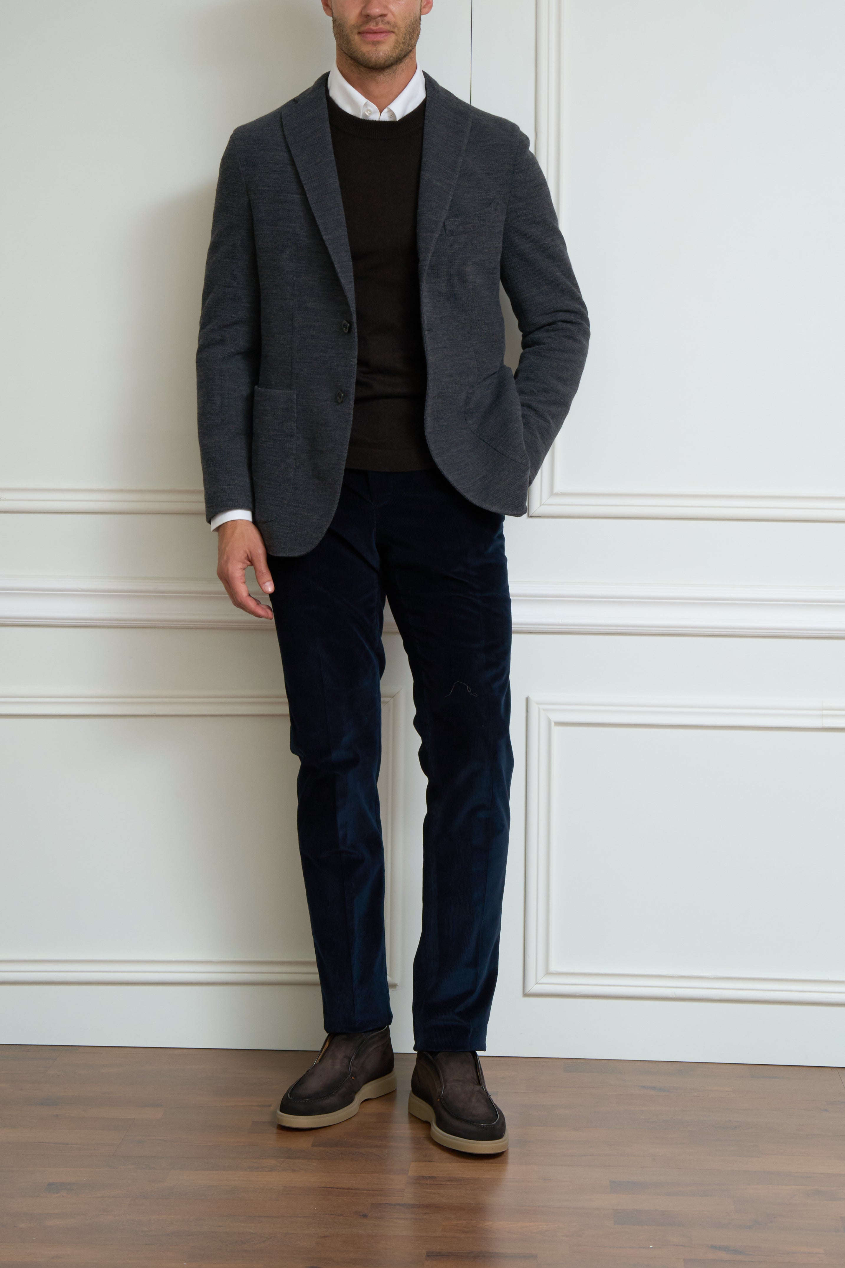 Jacket in gray