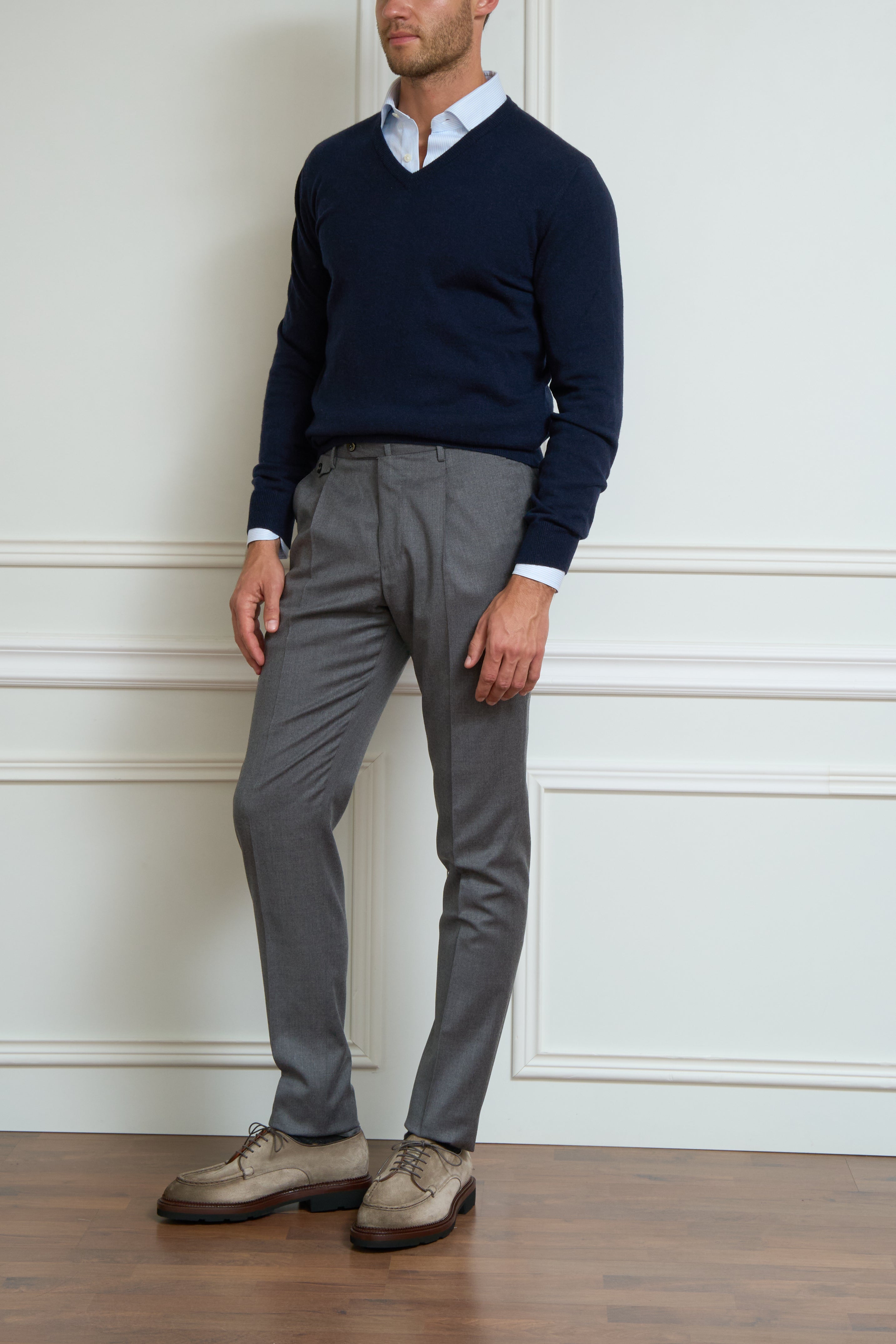 Pants in grey