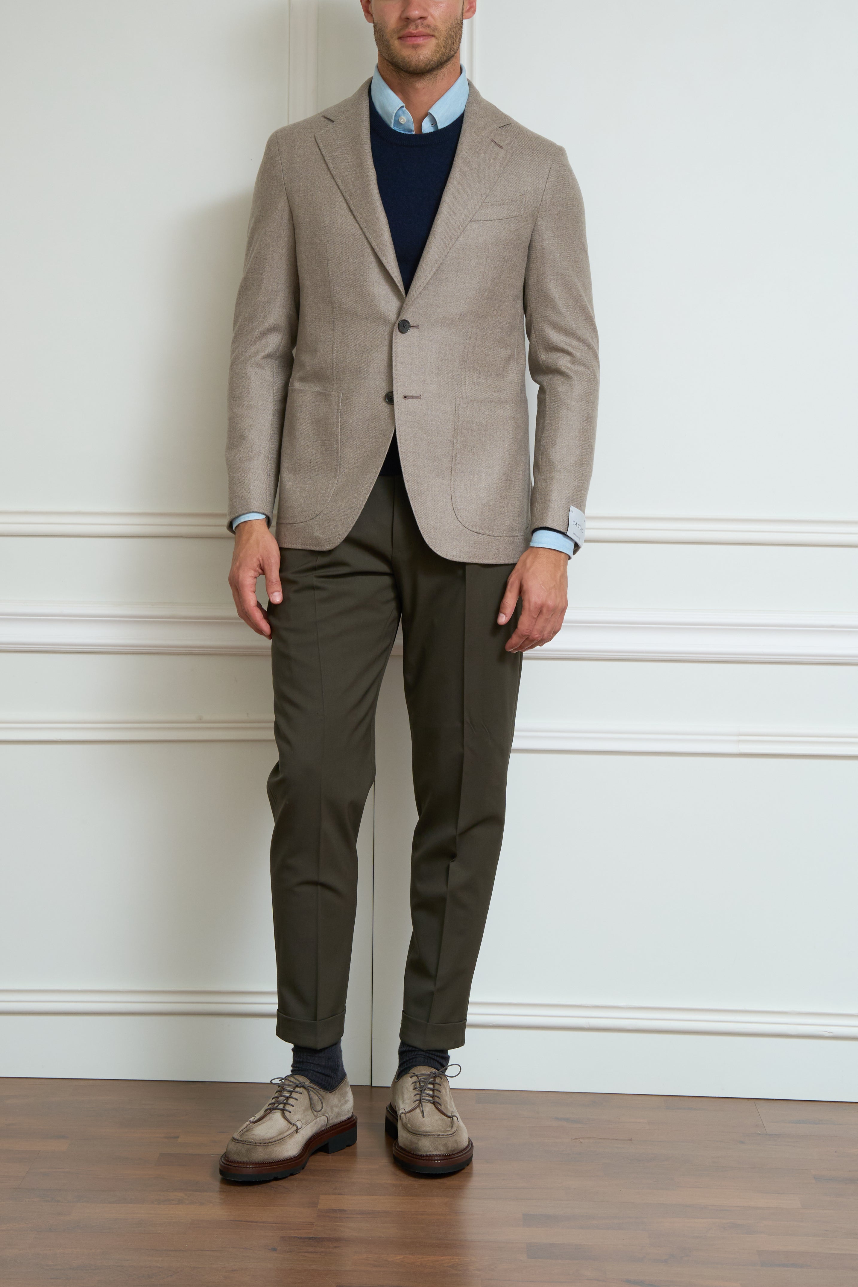 Jacket in taupe