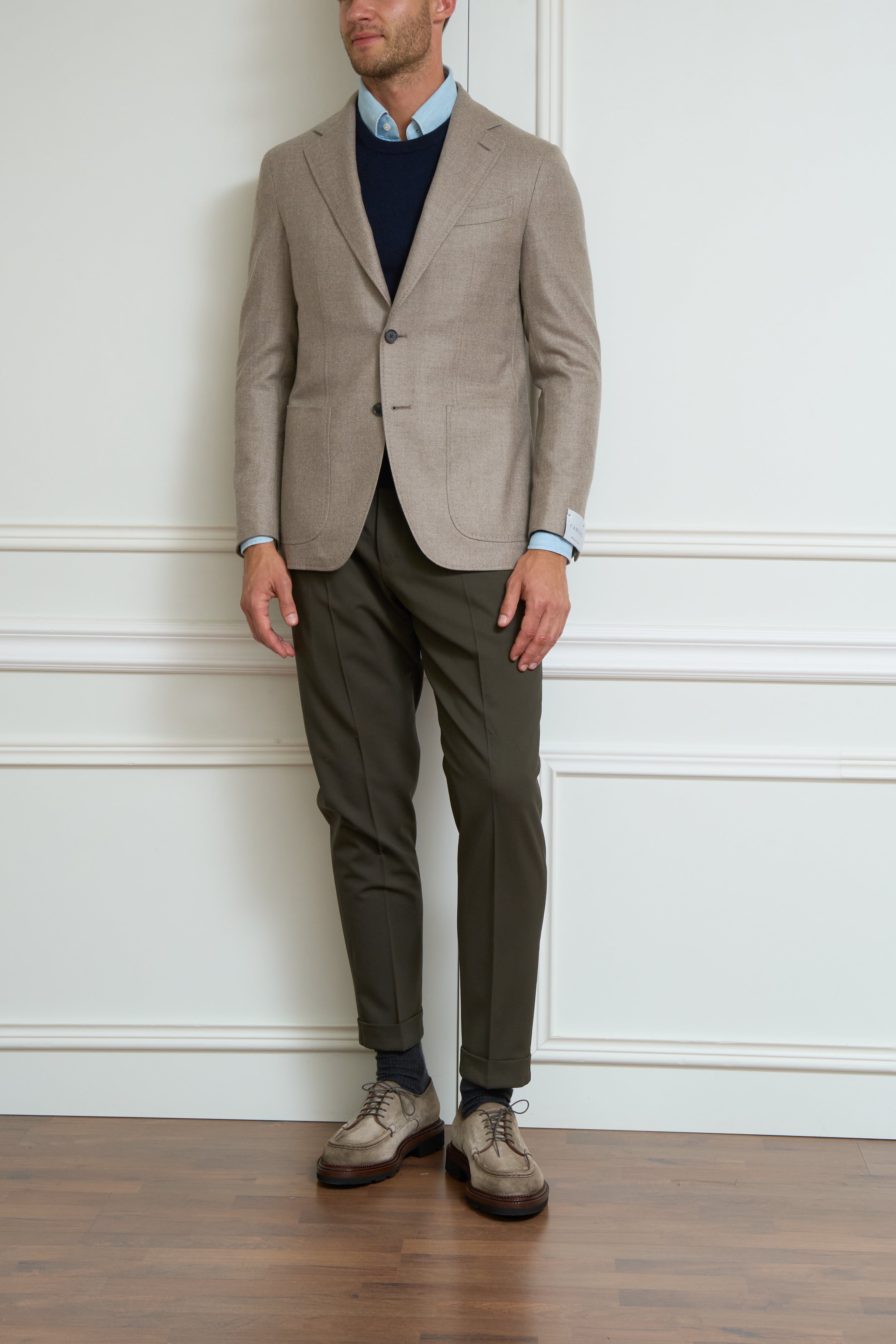 Jacket in taupe