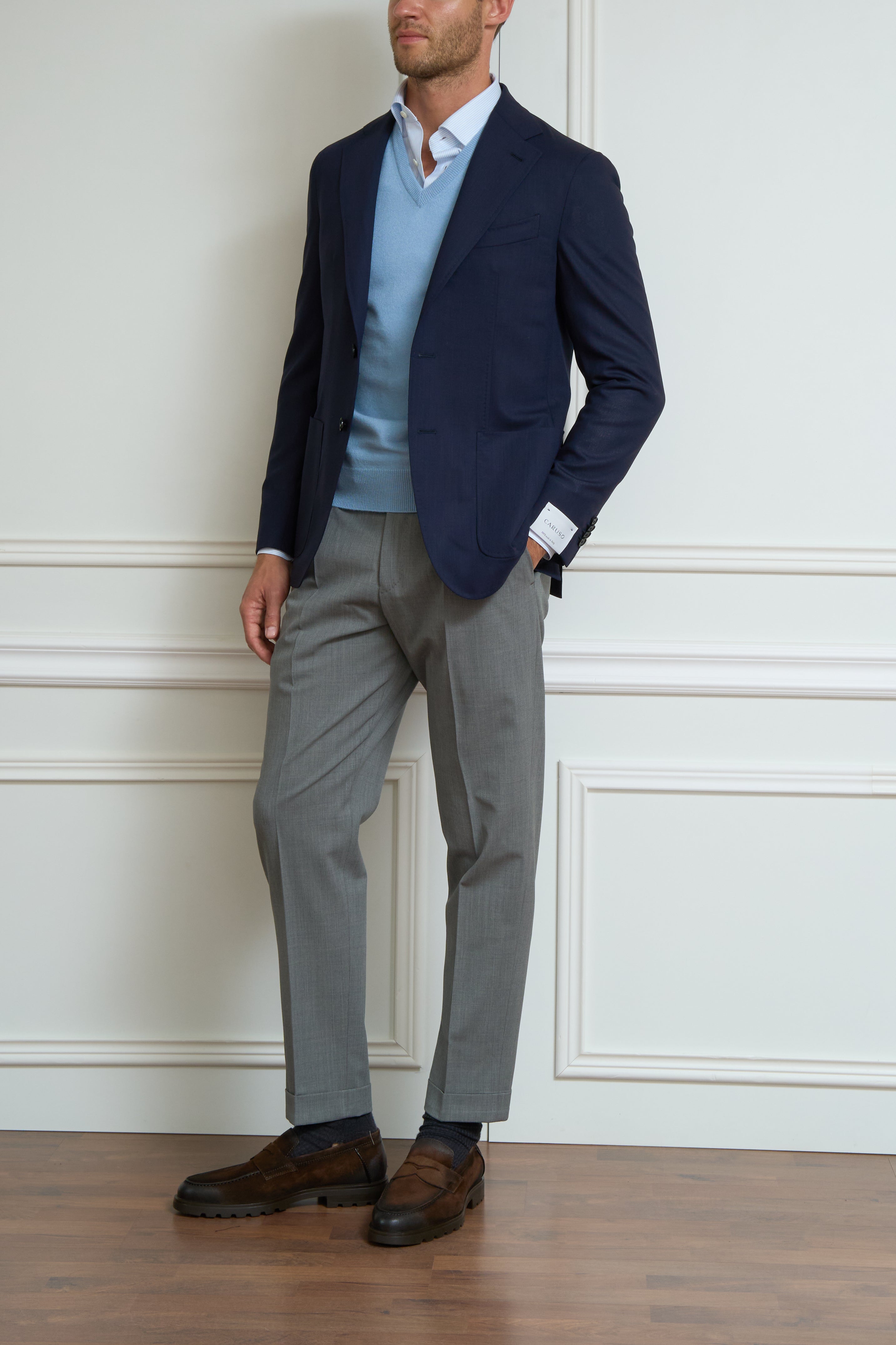 Jacket in blue 