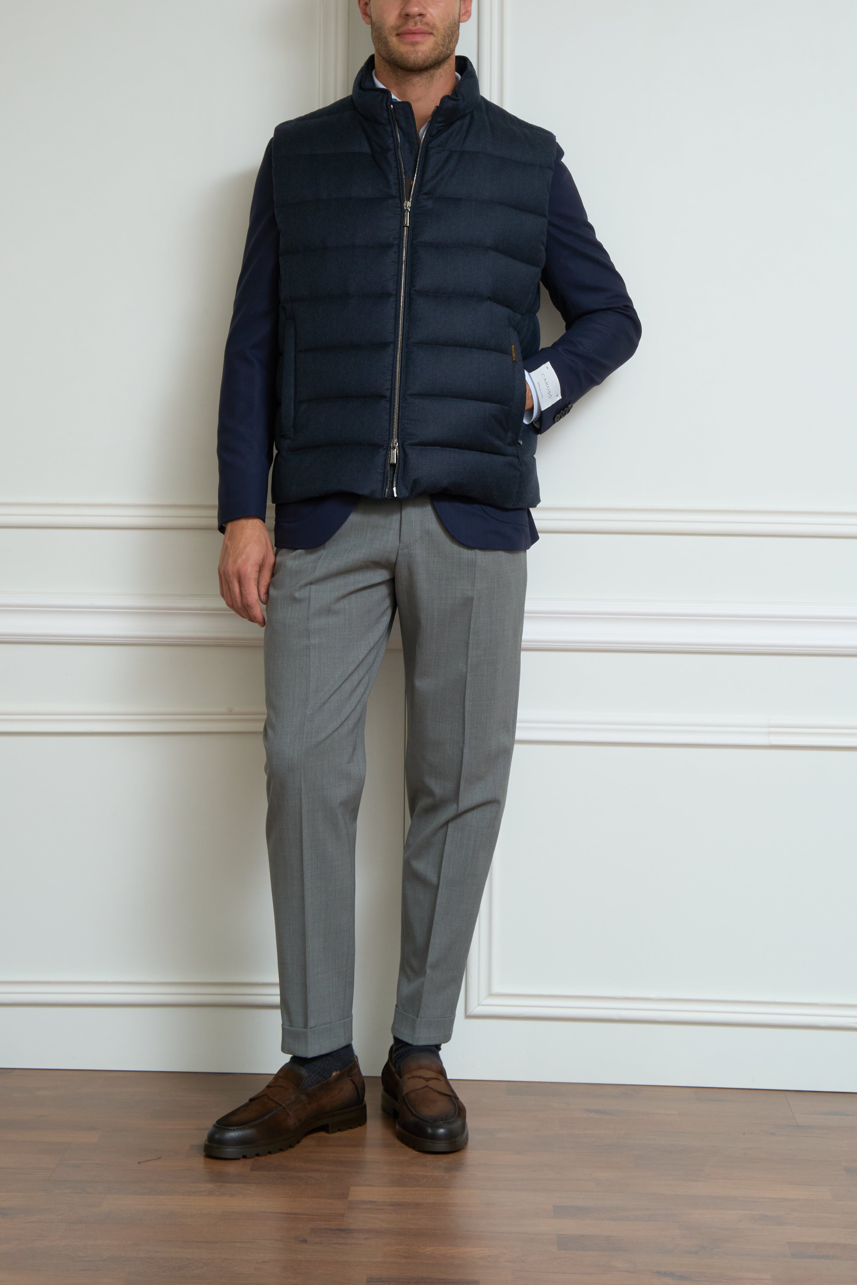 Vest in navy
