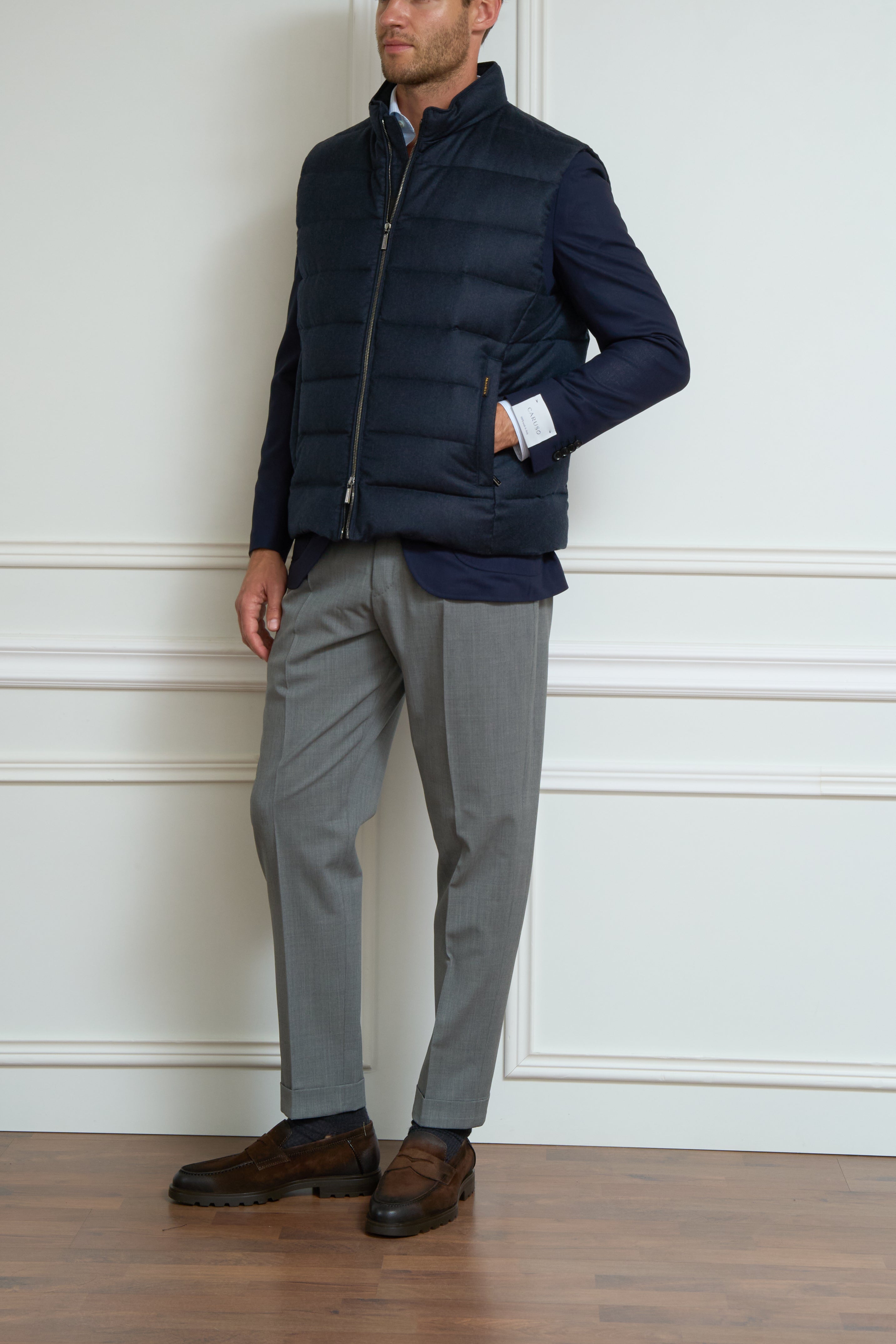 Vest in navy