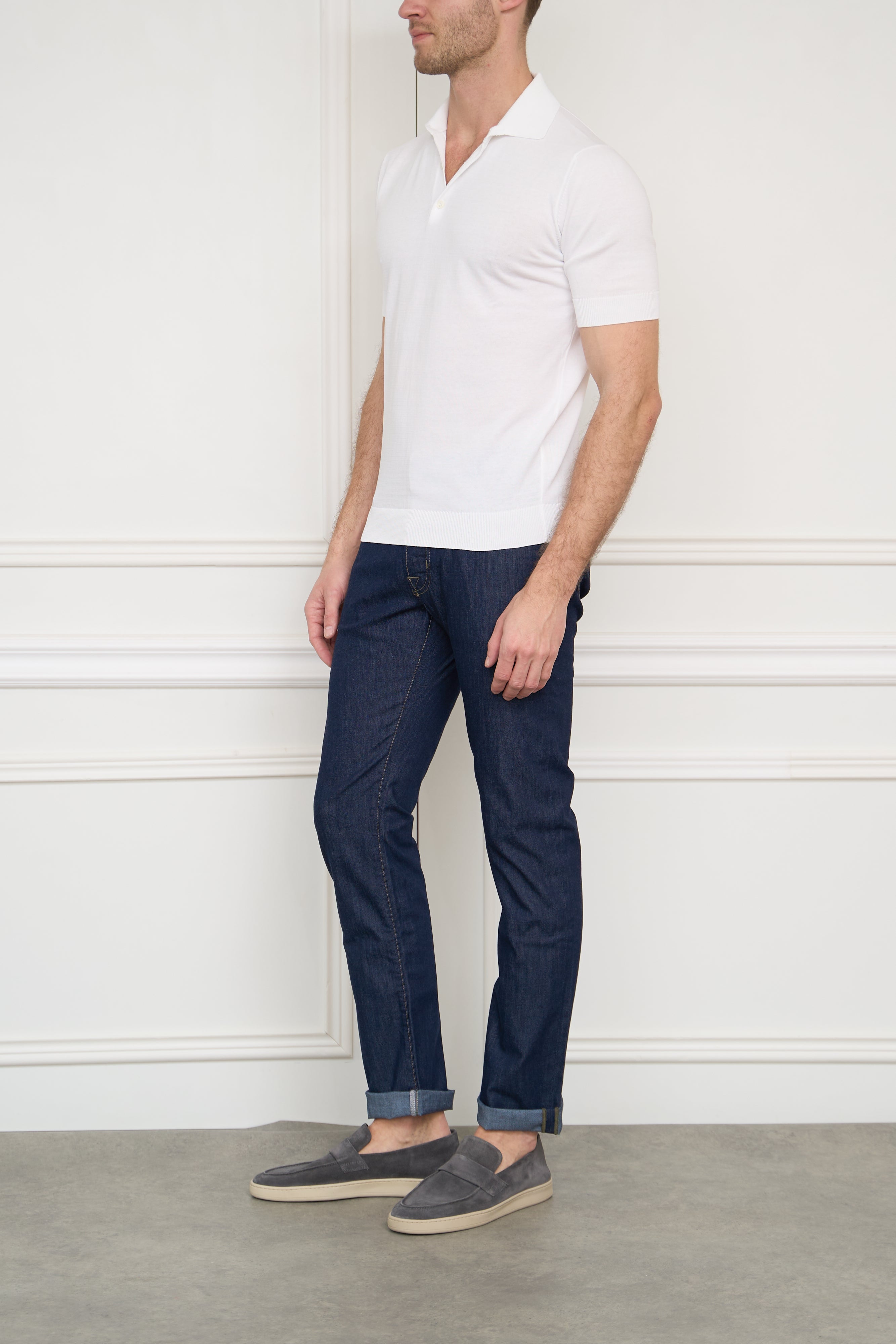 Polo in weiss