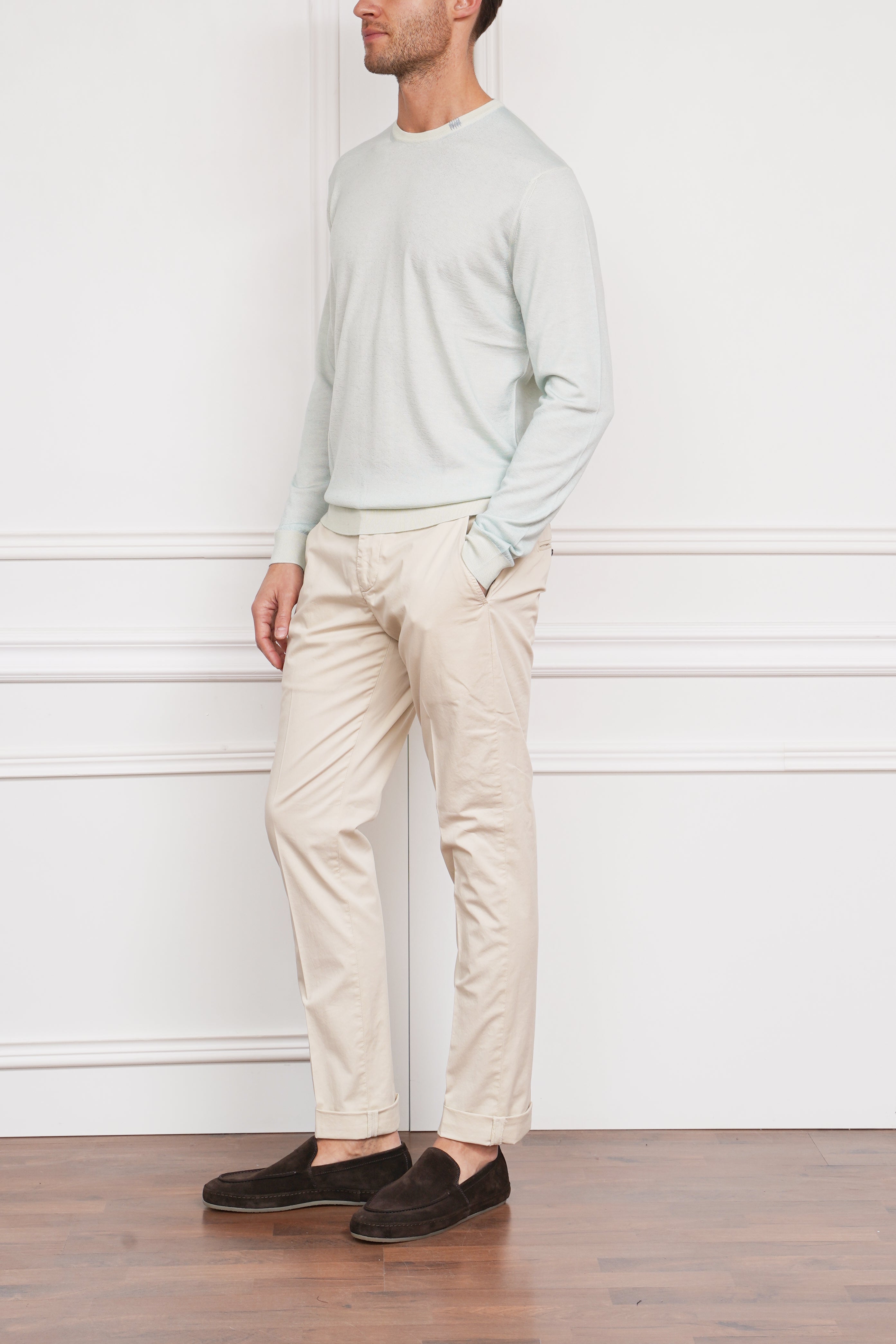 Pullover in mintgrün