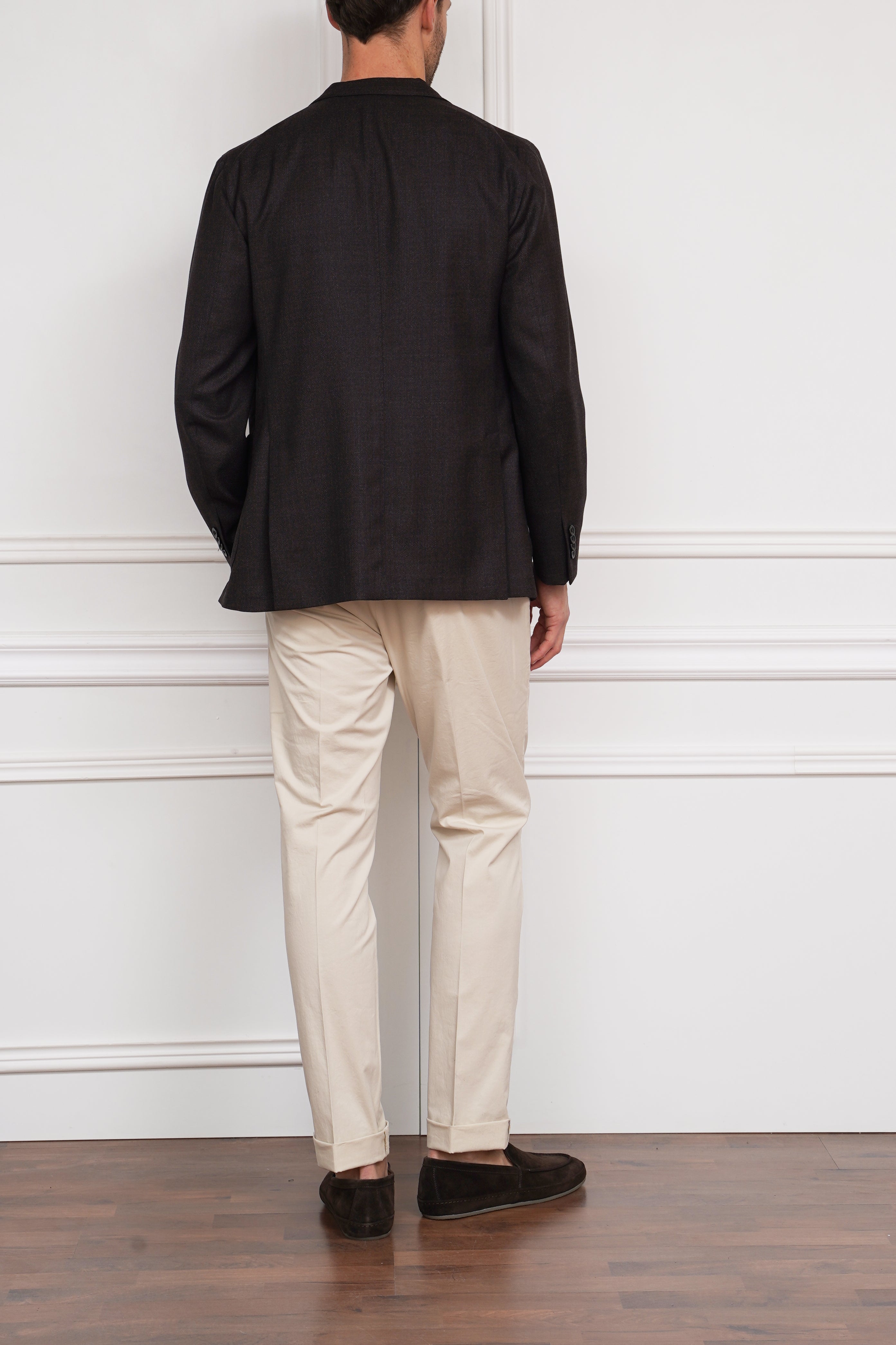 Sakko in dunkelbraun