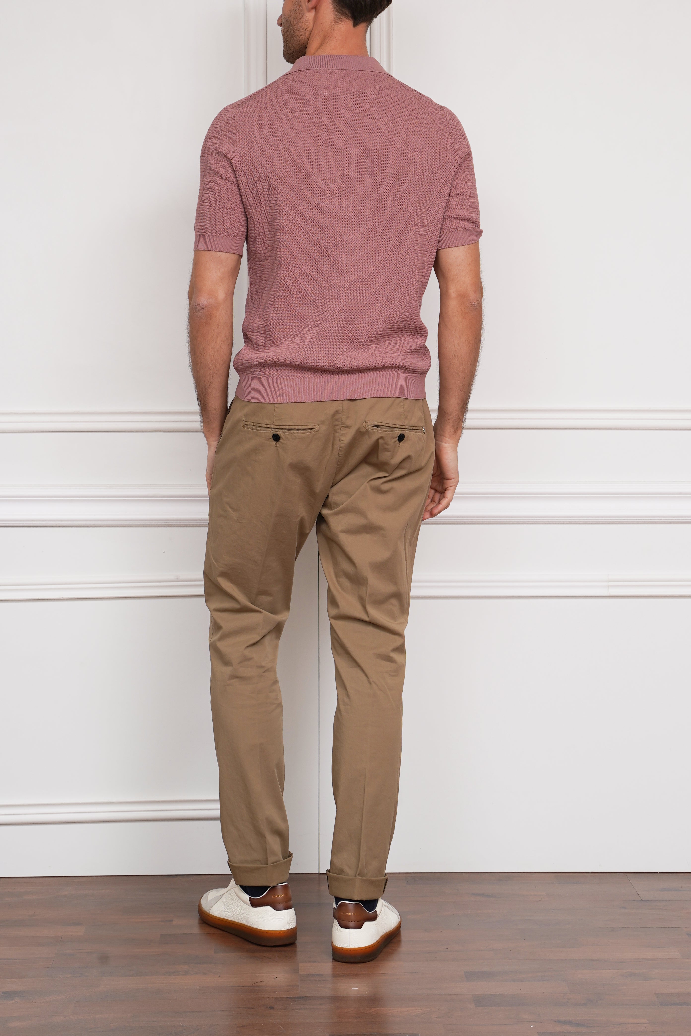 Poloshirt in altrosa