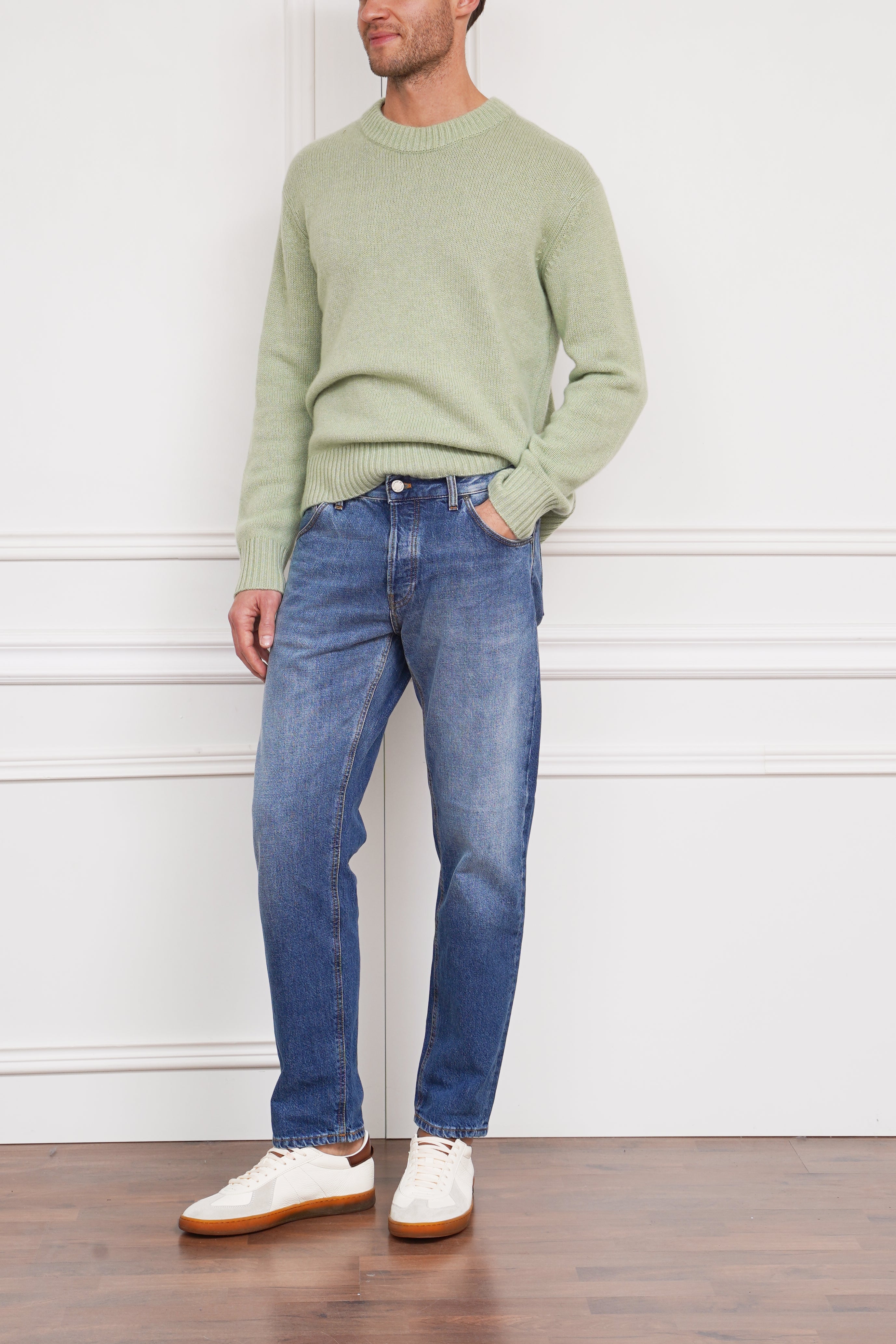 Jeans in blau