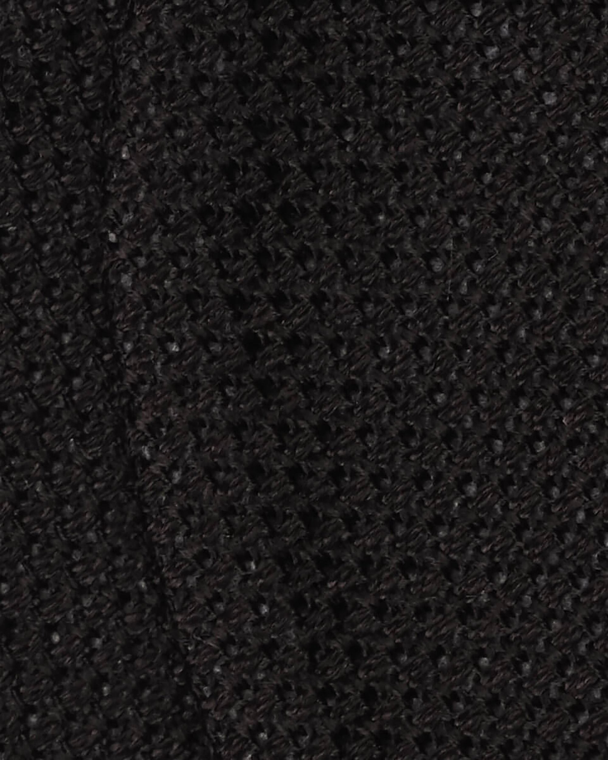 Silk bow tie in black