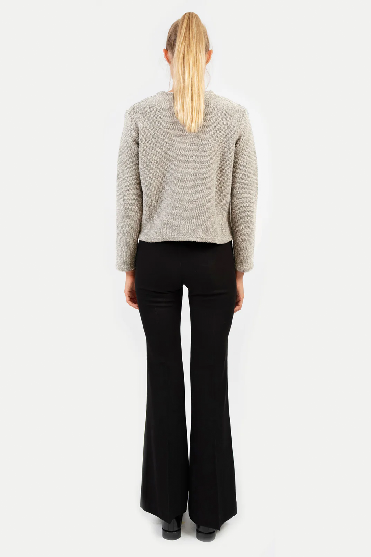 'Patricia' Strickjacke in greige