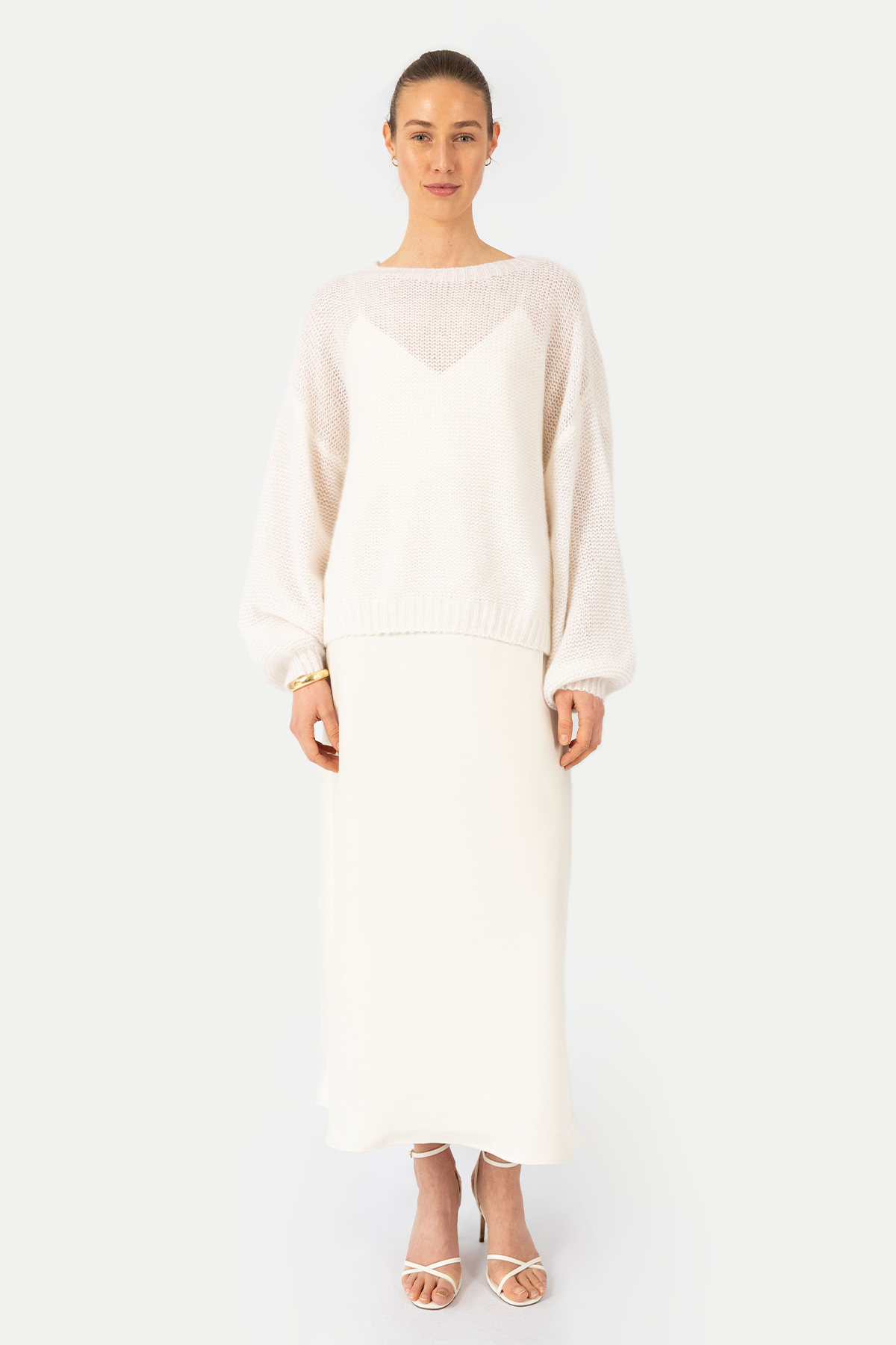 Pullover 'Josefine' in weiß