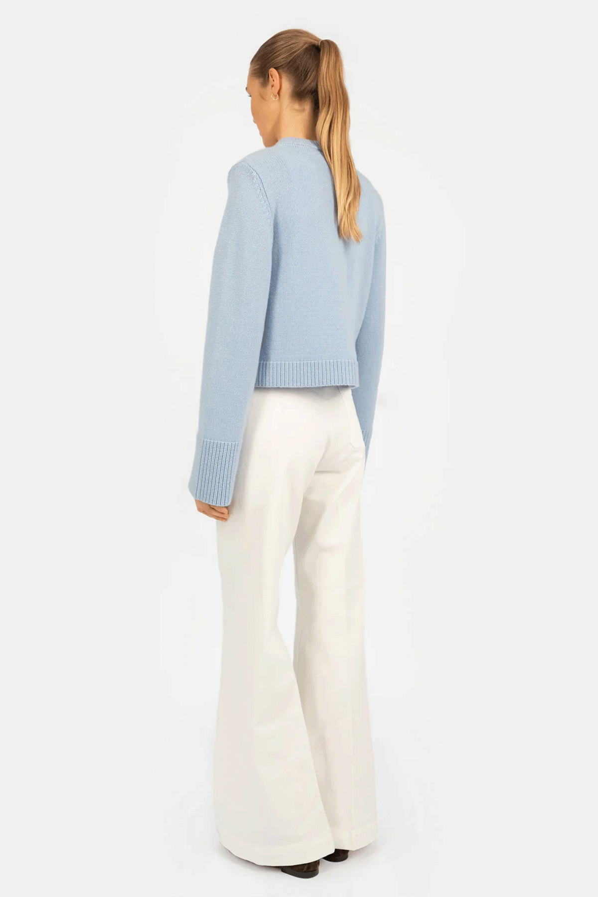 Strickjacke 'Lilly' in hellblau