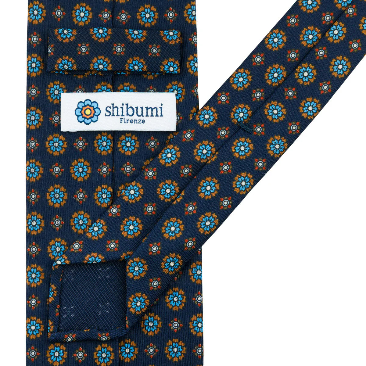 Tie in brown