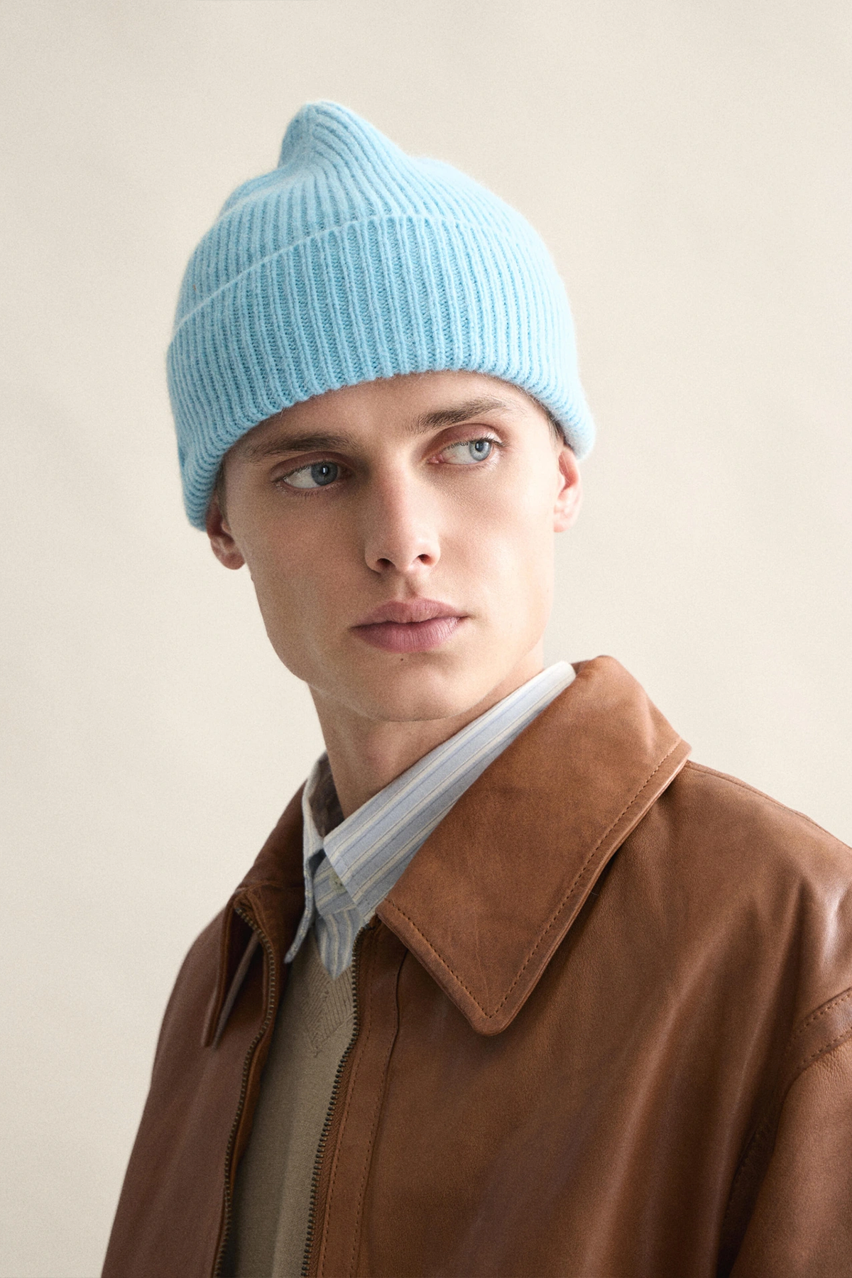 Beanie in aqua