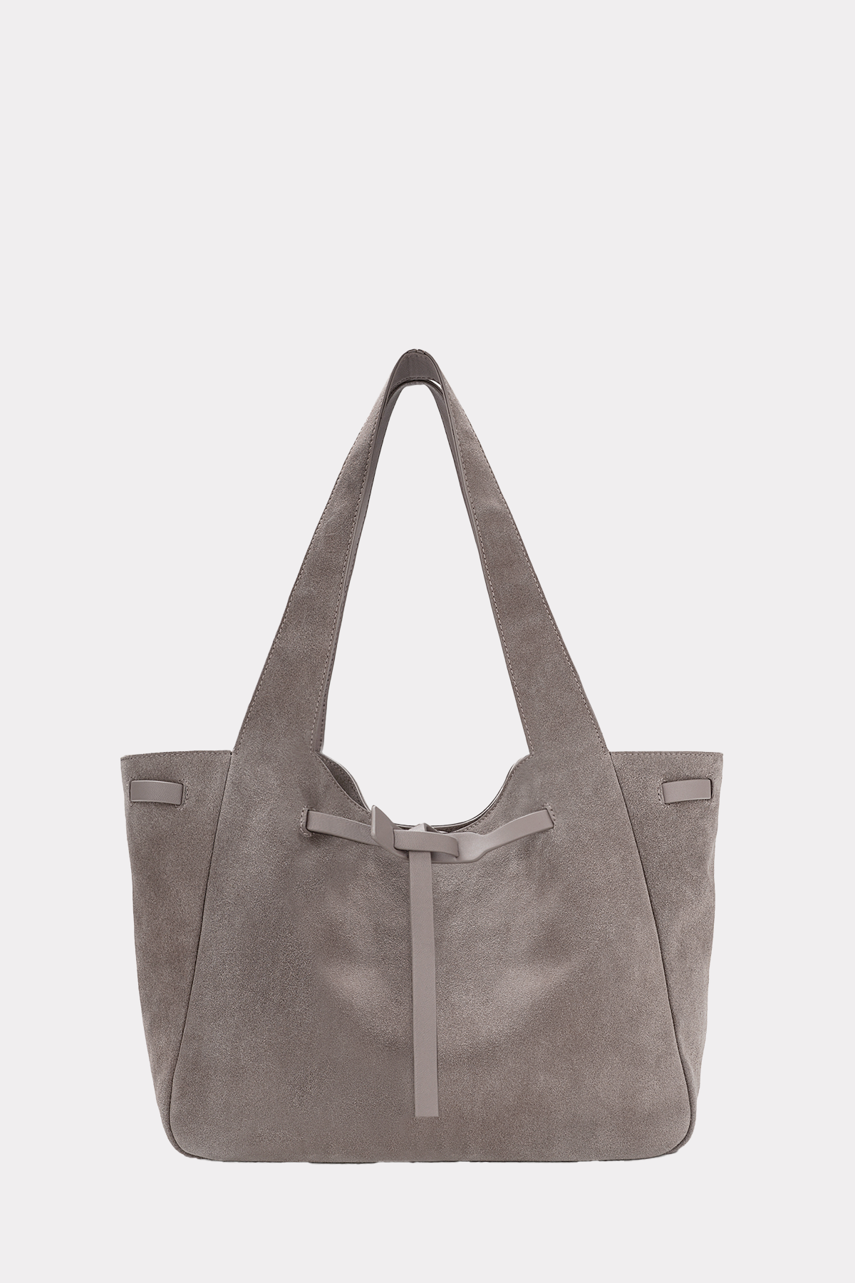 Wildledertasche in beige