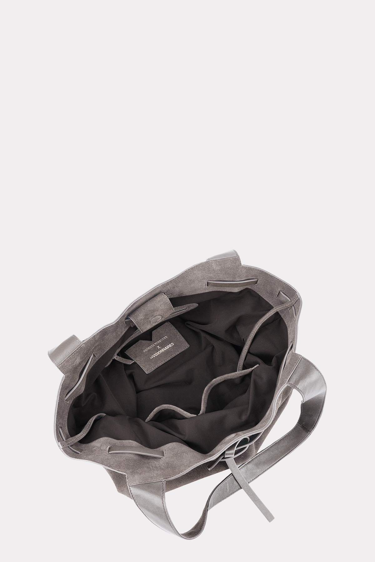 Wildledertasche in beige