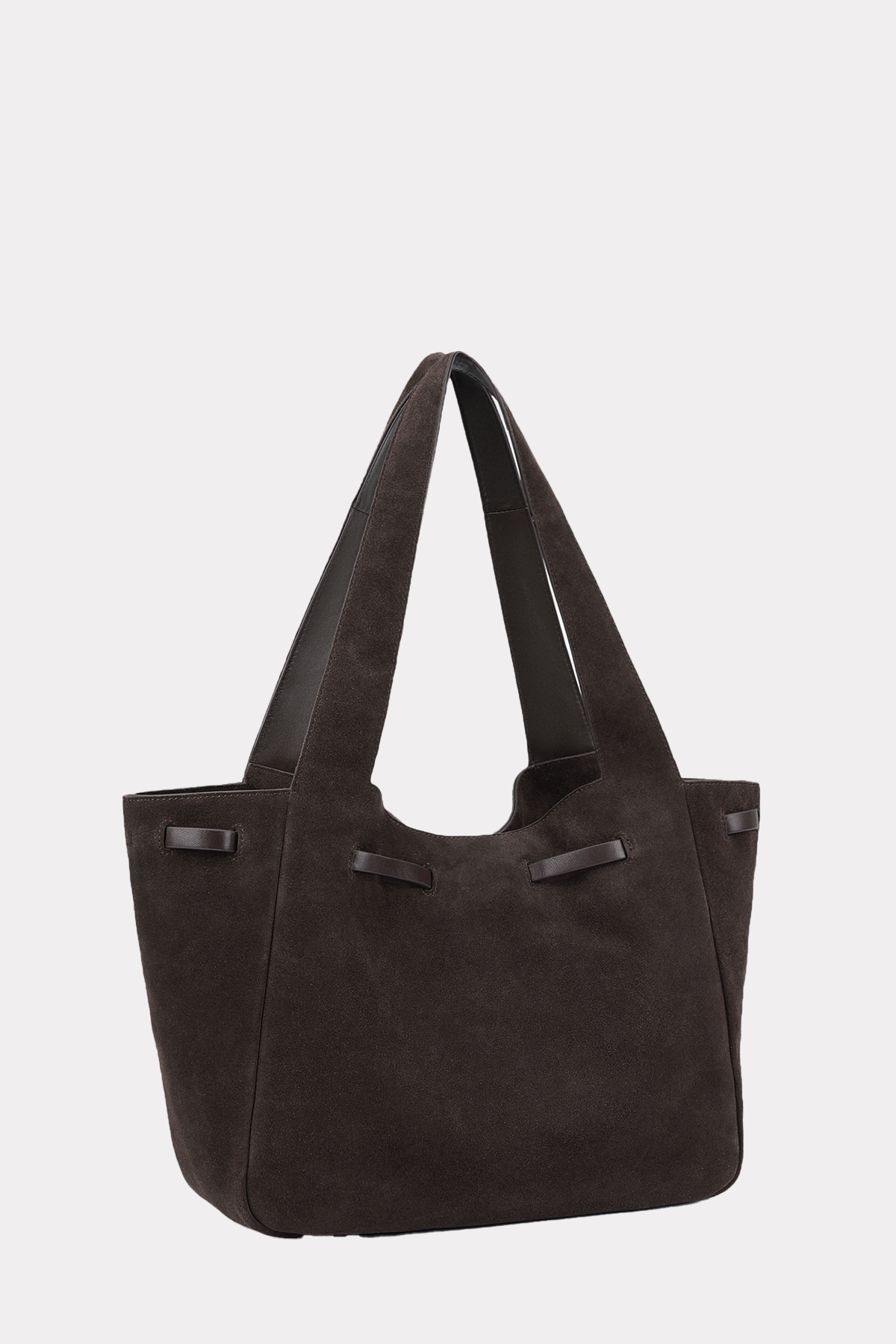 Wildledertasche in braun