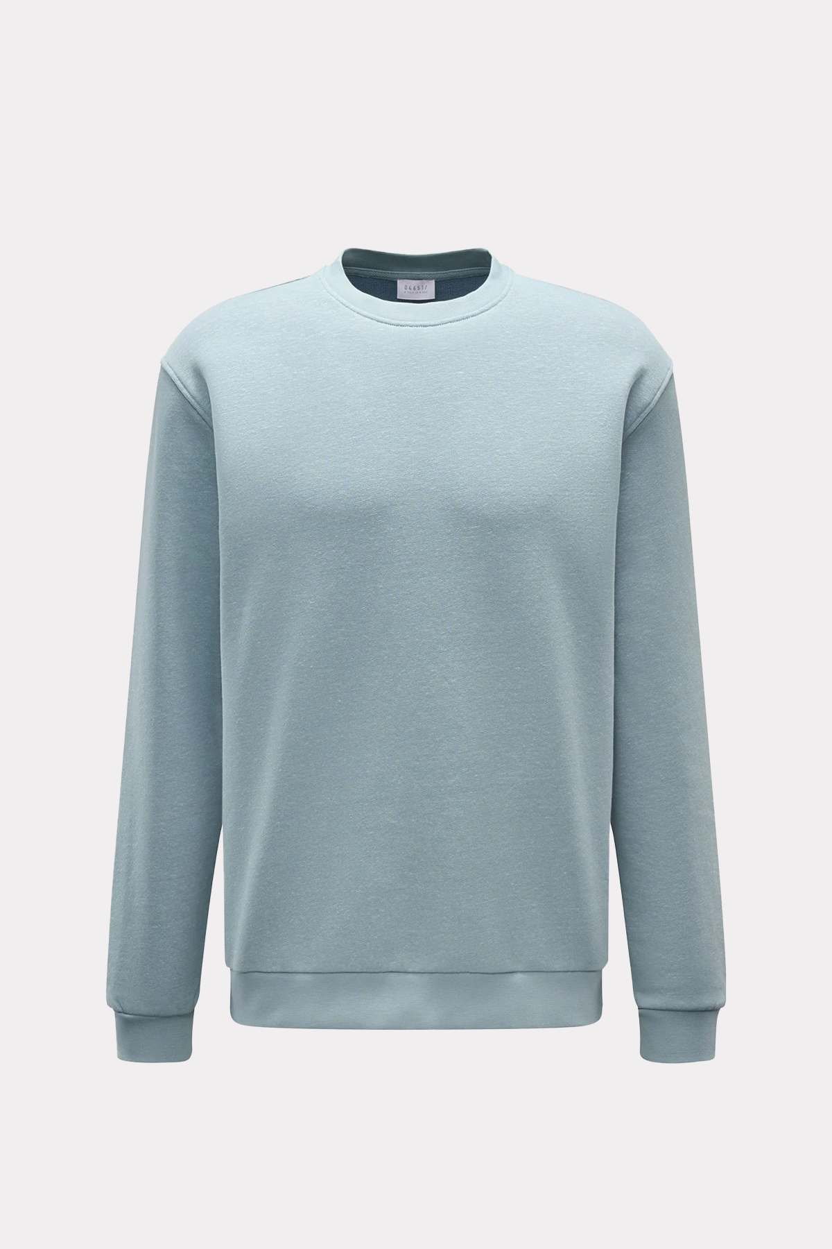 Rundhals-Sweatshirt 'CL Crew' in rauchblau meliert