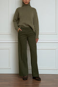 olive trousers