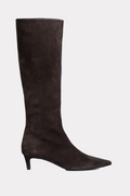 dark brown boots