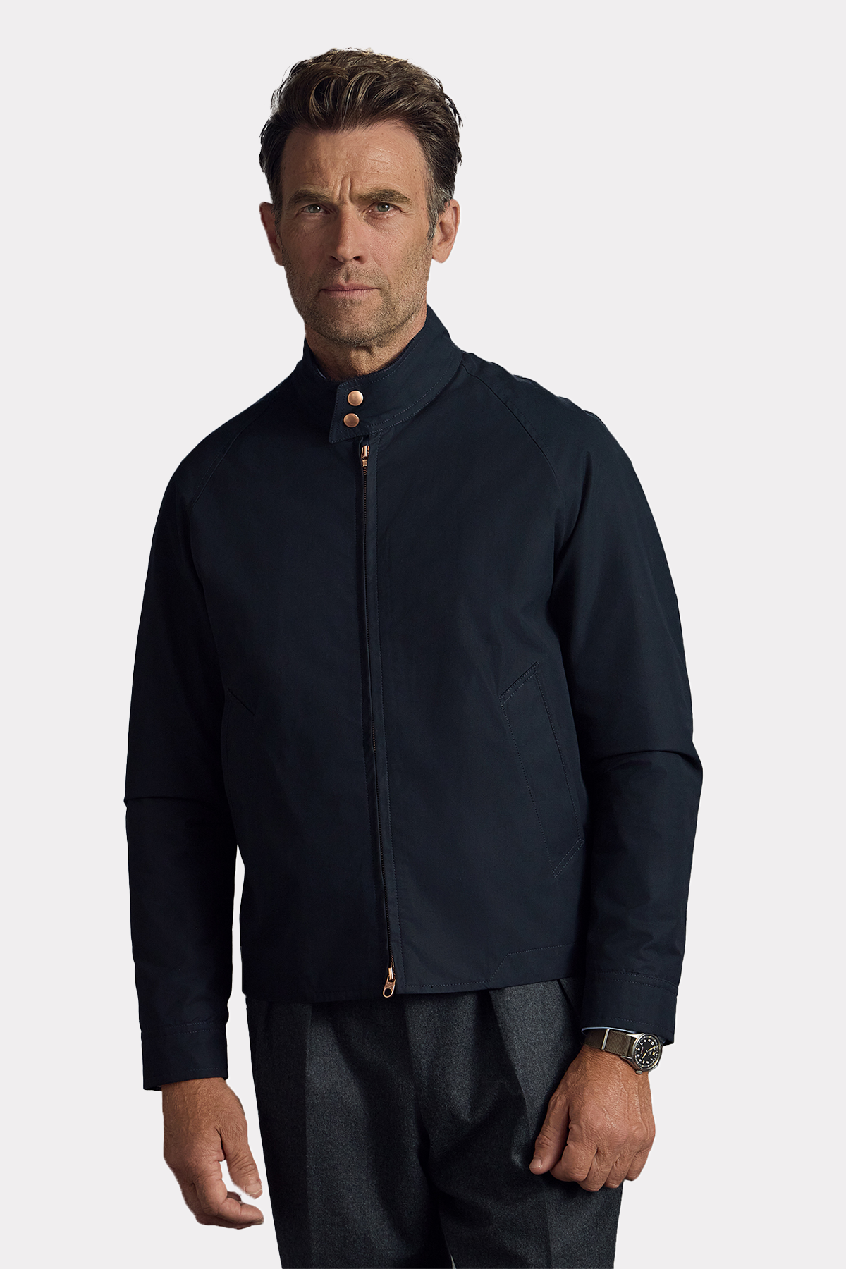 Jacke in marine