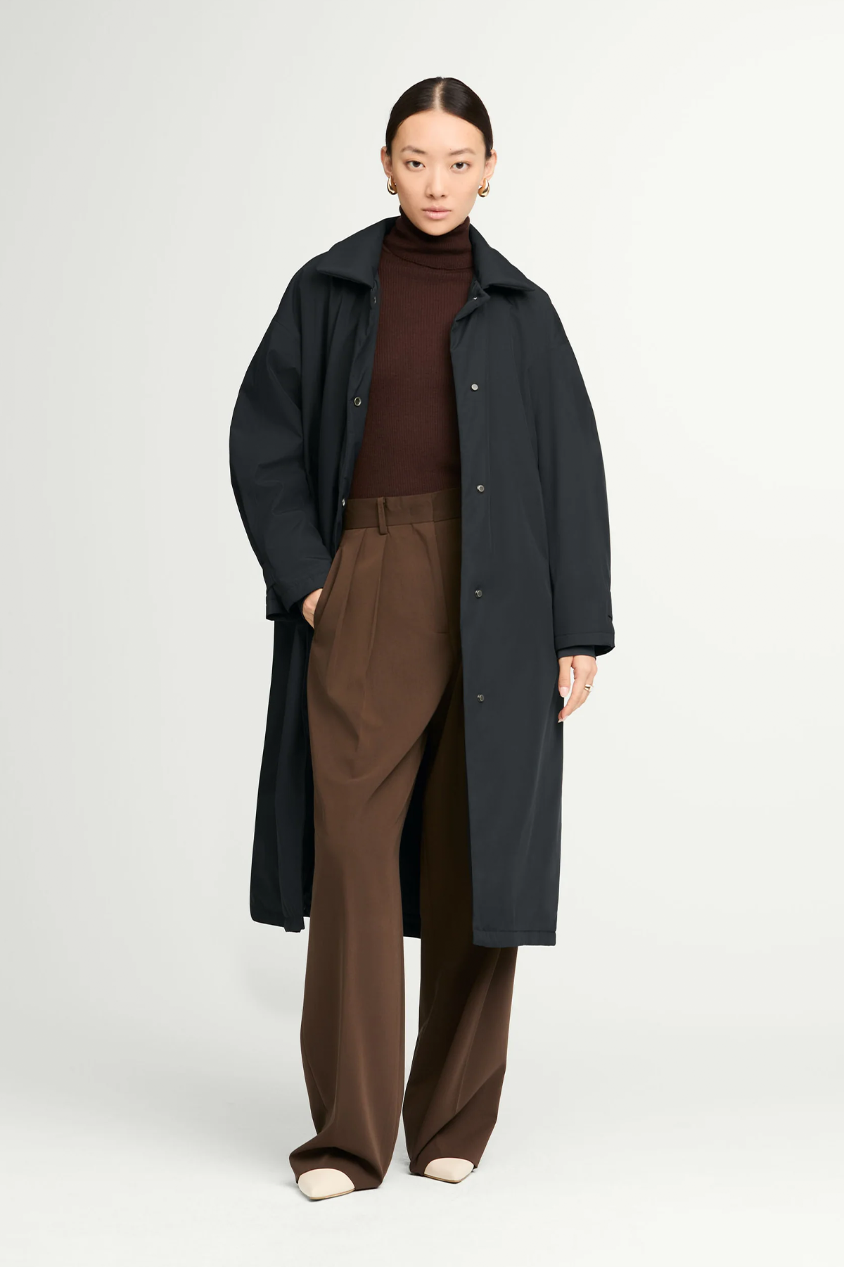 Mantel 'FREE' in blau