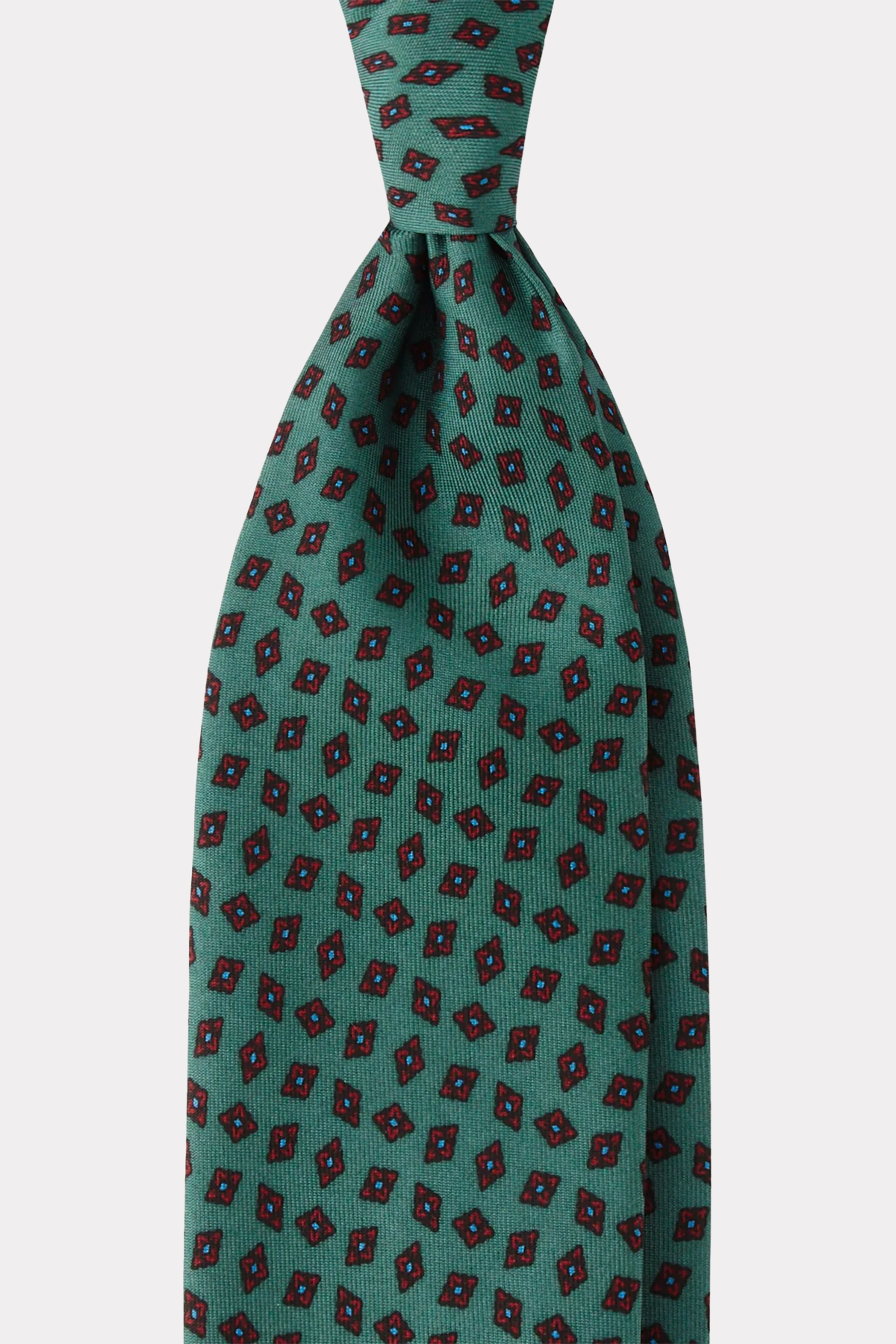 Tie in green