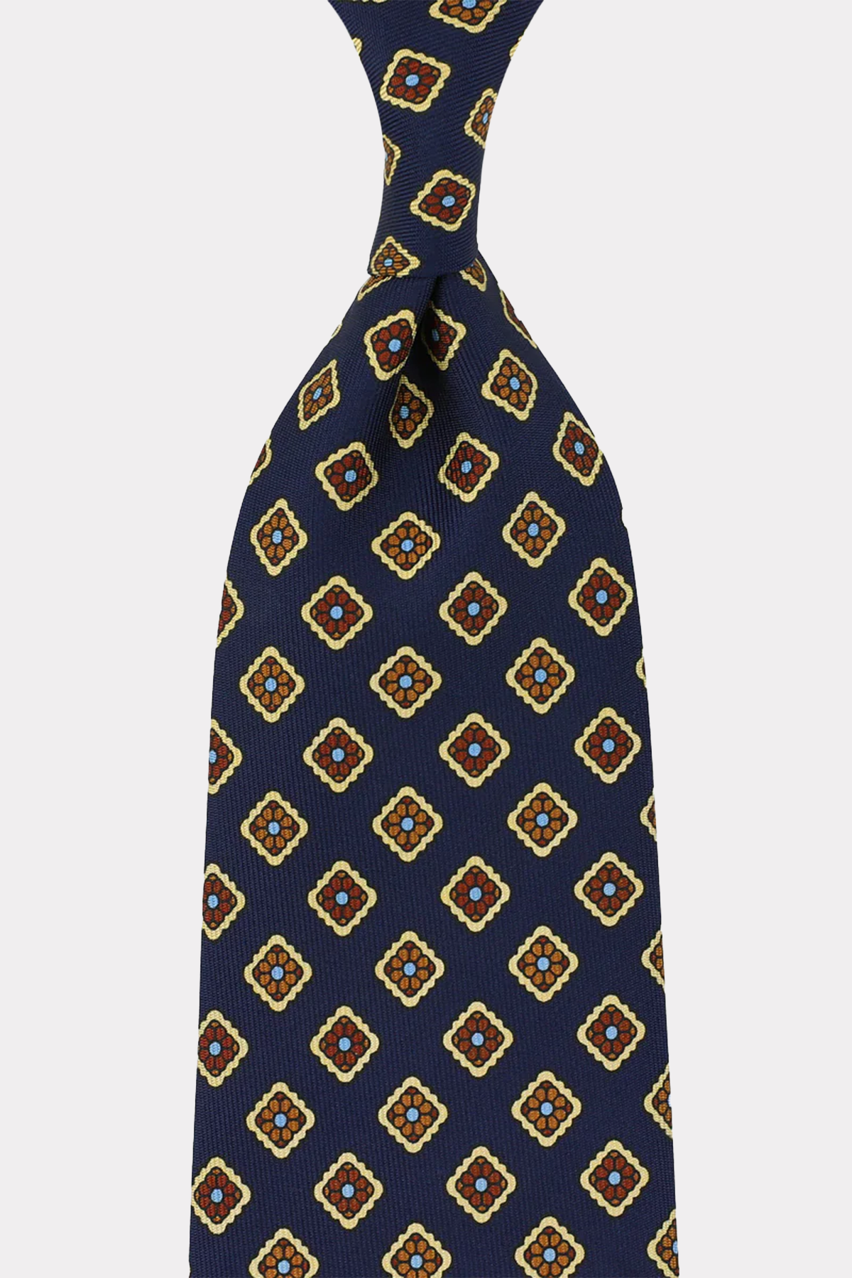 Tie in brown