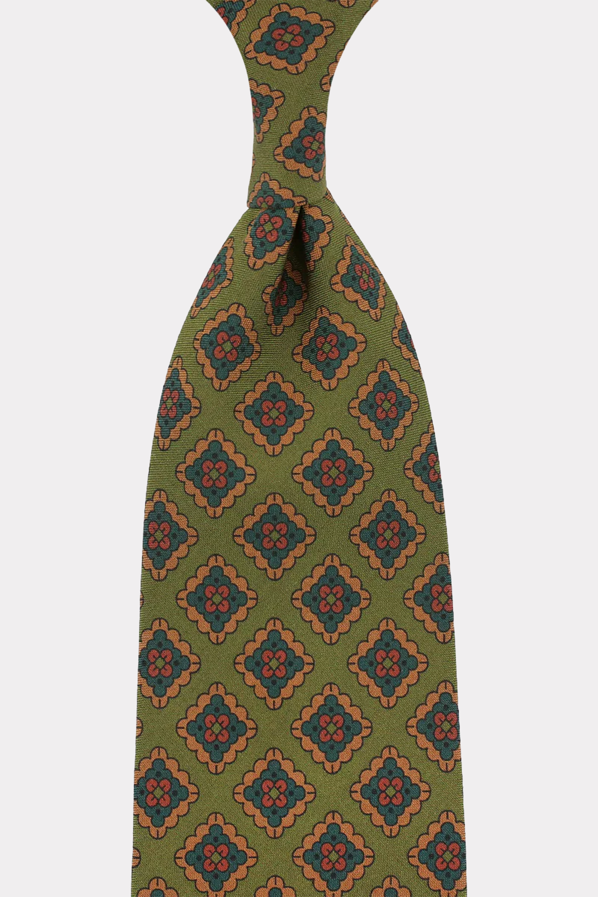 Tie in brown