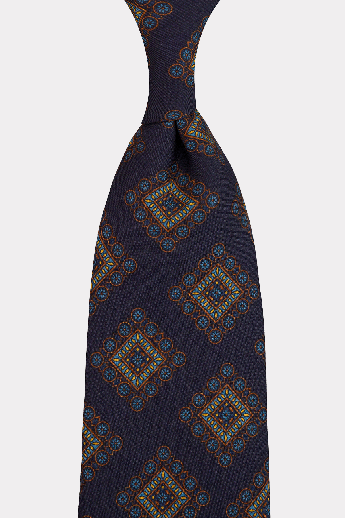 Tie in brown