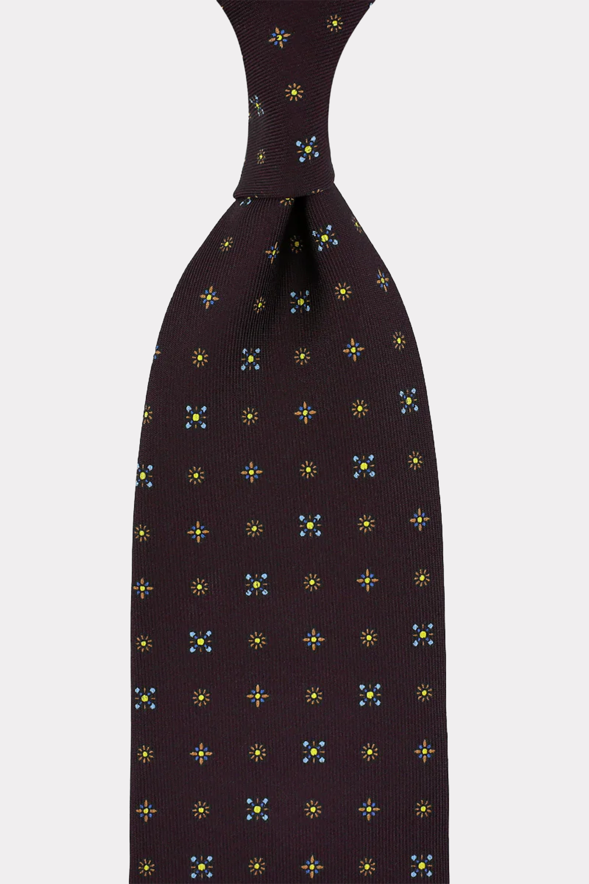 Tie in brown