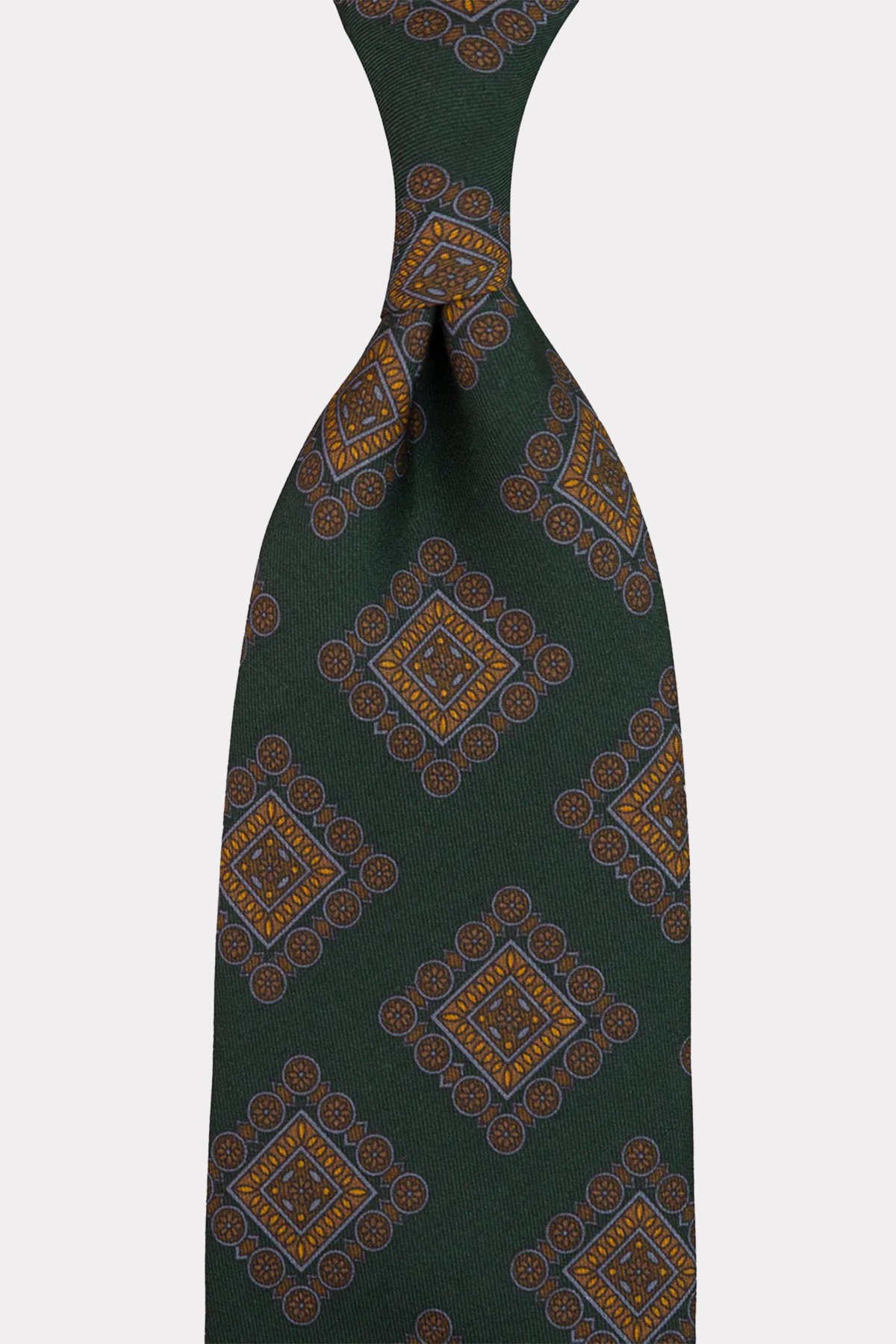 Tie in brown