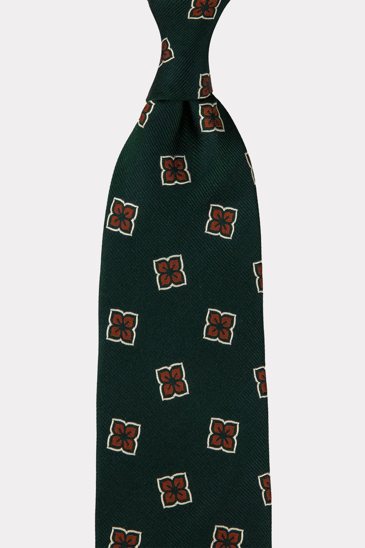 Tie in brown