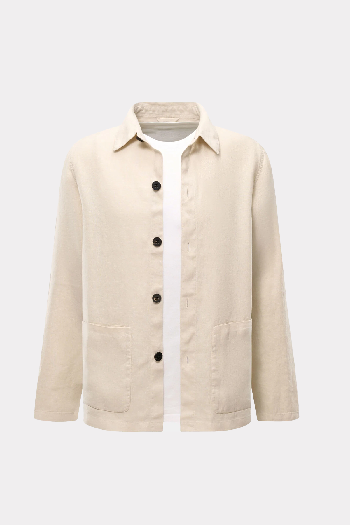 Overshirt 'Linen Jacket' in beige