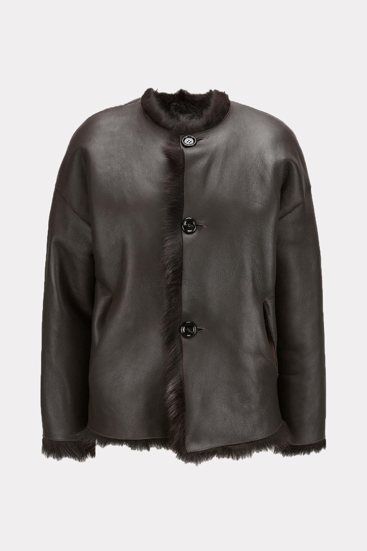 Wendejacke aus Lammfell