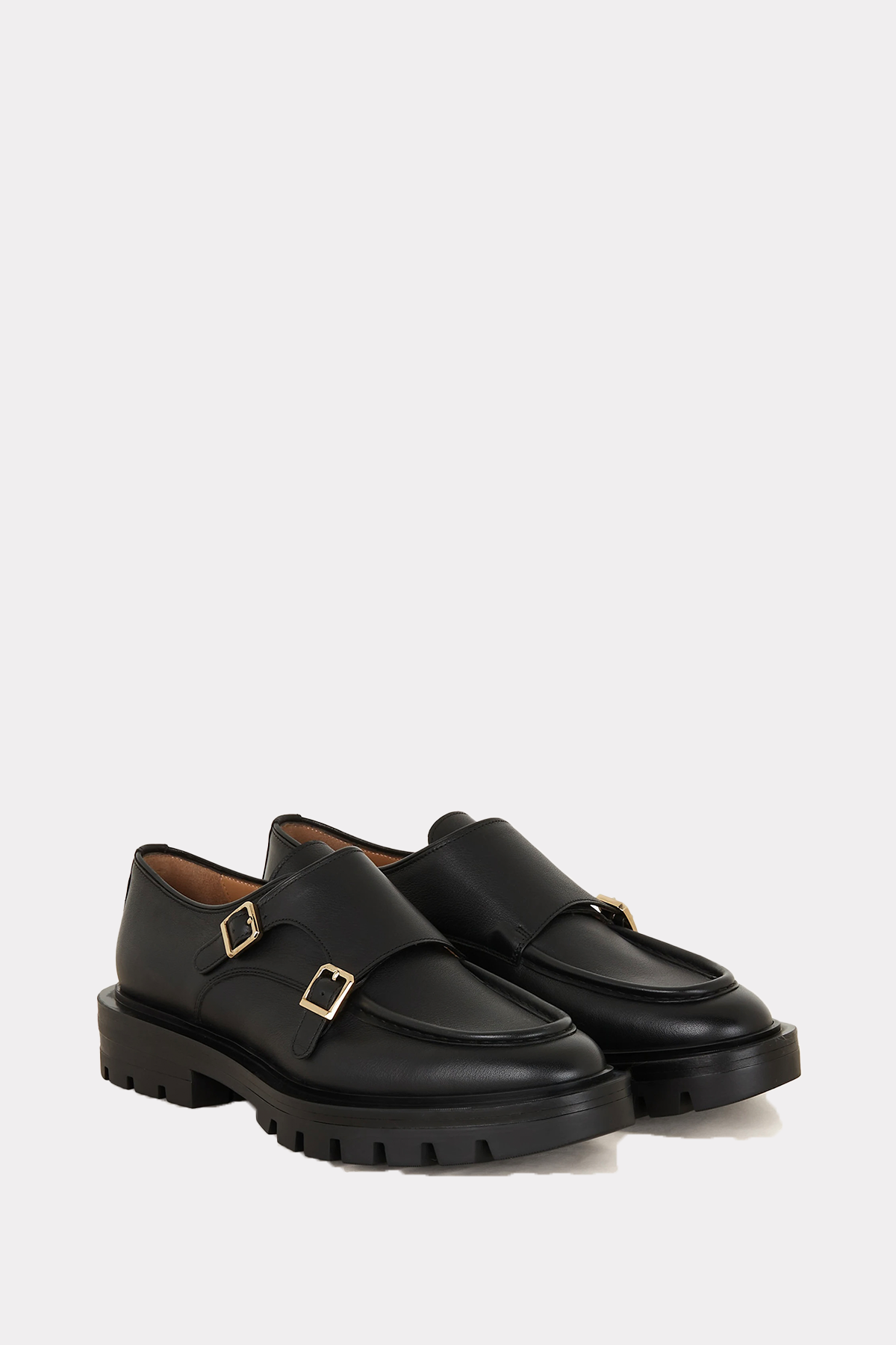 Double-Monks in schwarz