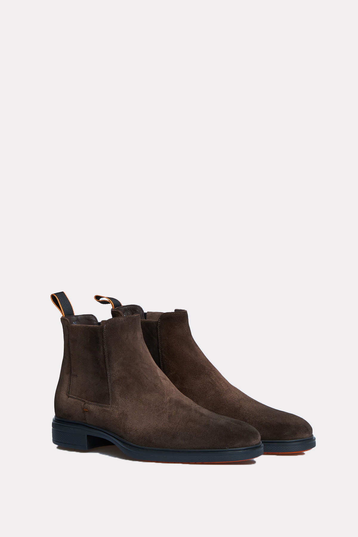 Brown Chelsea boots