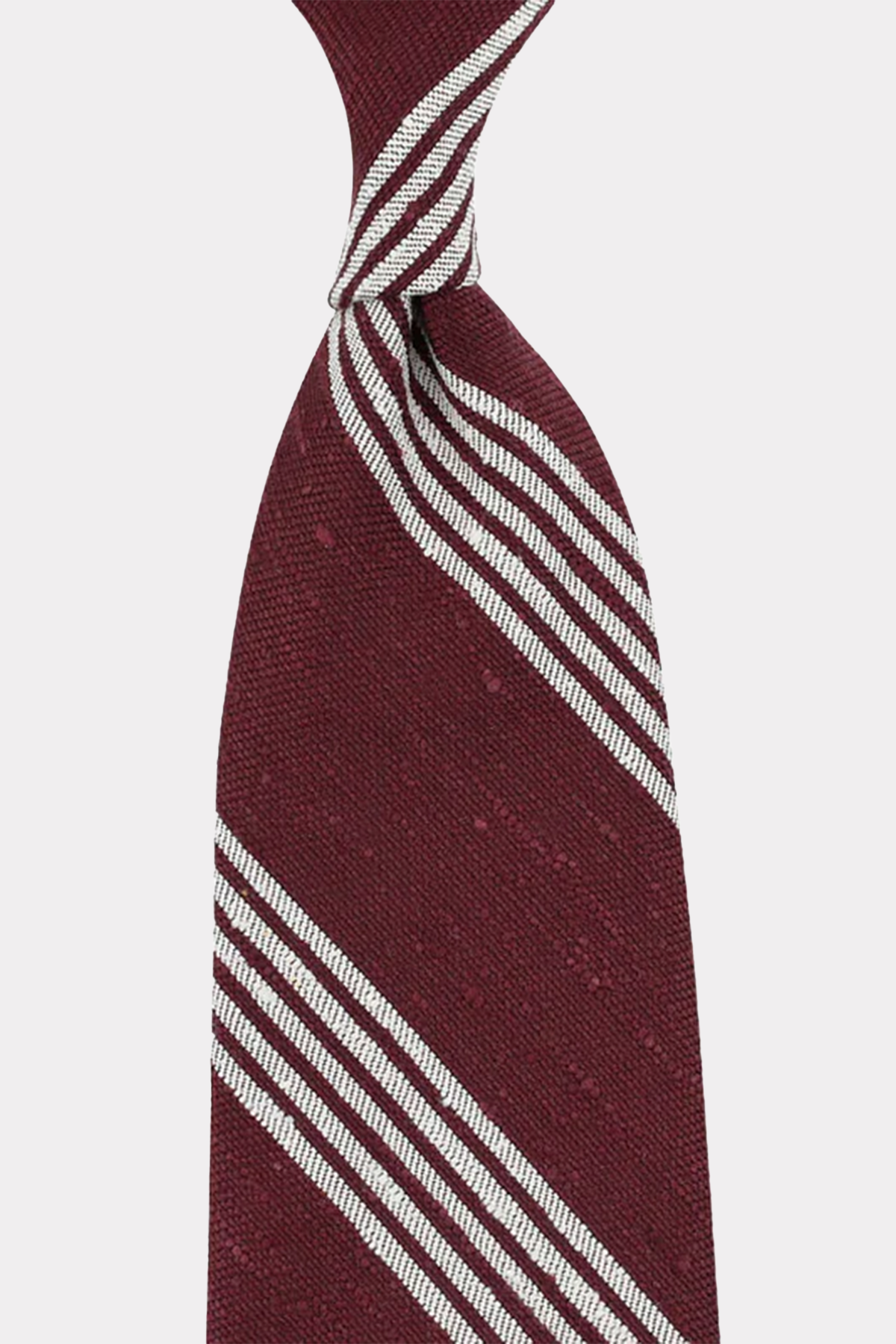 GESTREIFTE KRAWATTE IN bordeaux
