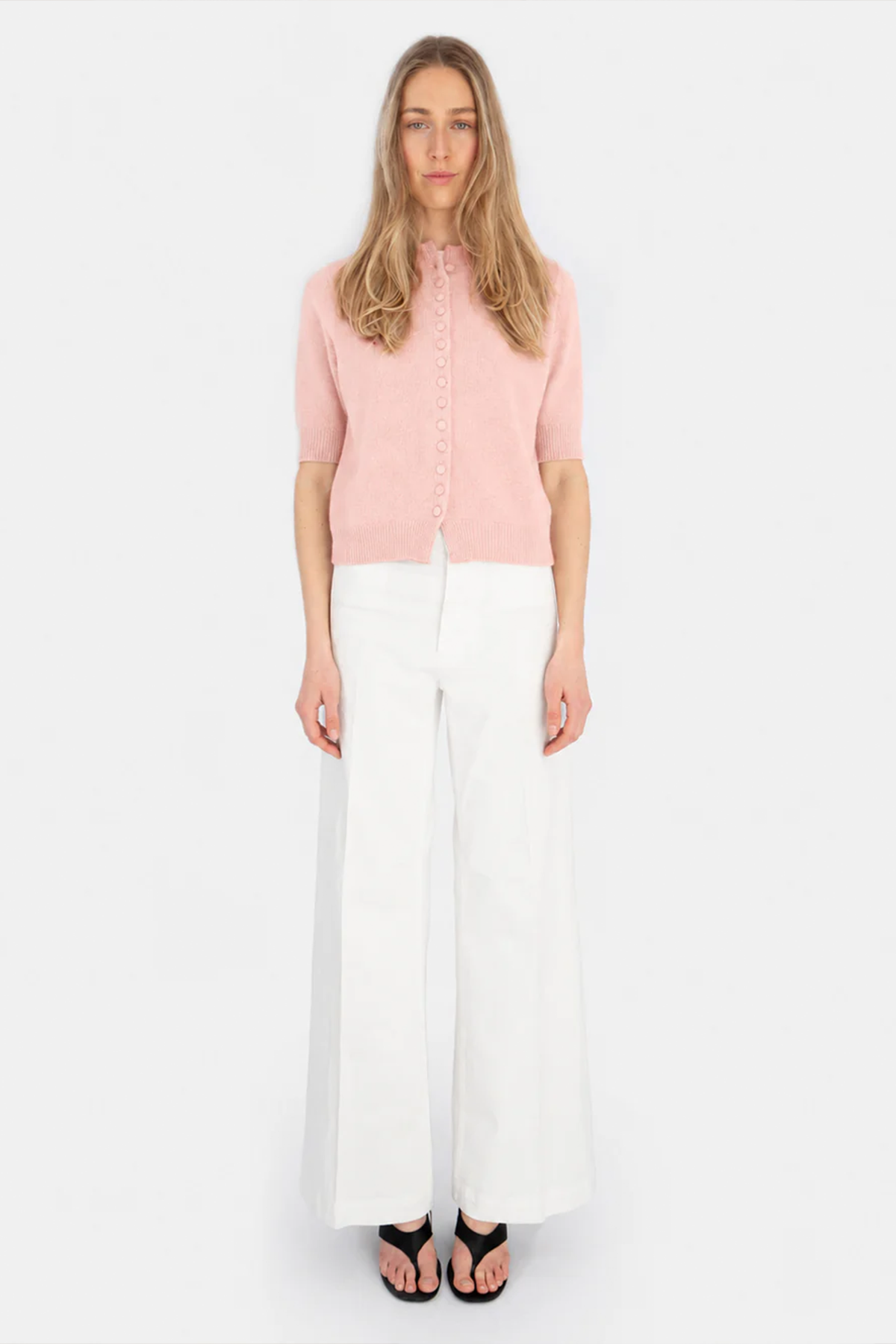 Strickjacke rosa Anna V Berg - C.Wirschke Düsseldorf