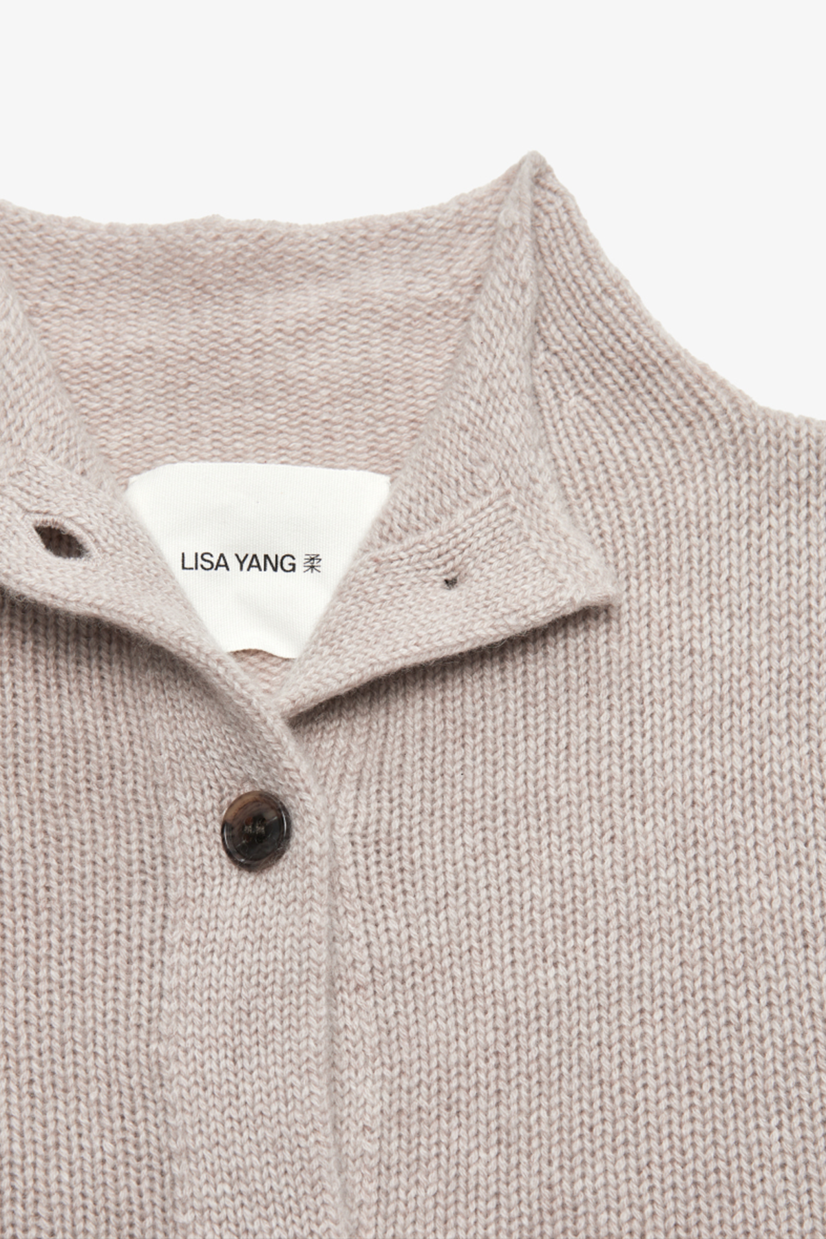 Kaschmir-Strickjacke 'Zirelle' in beige