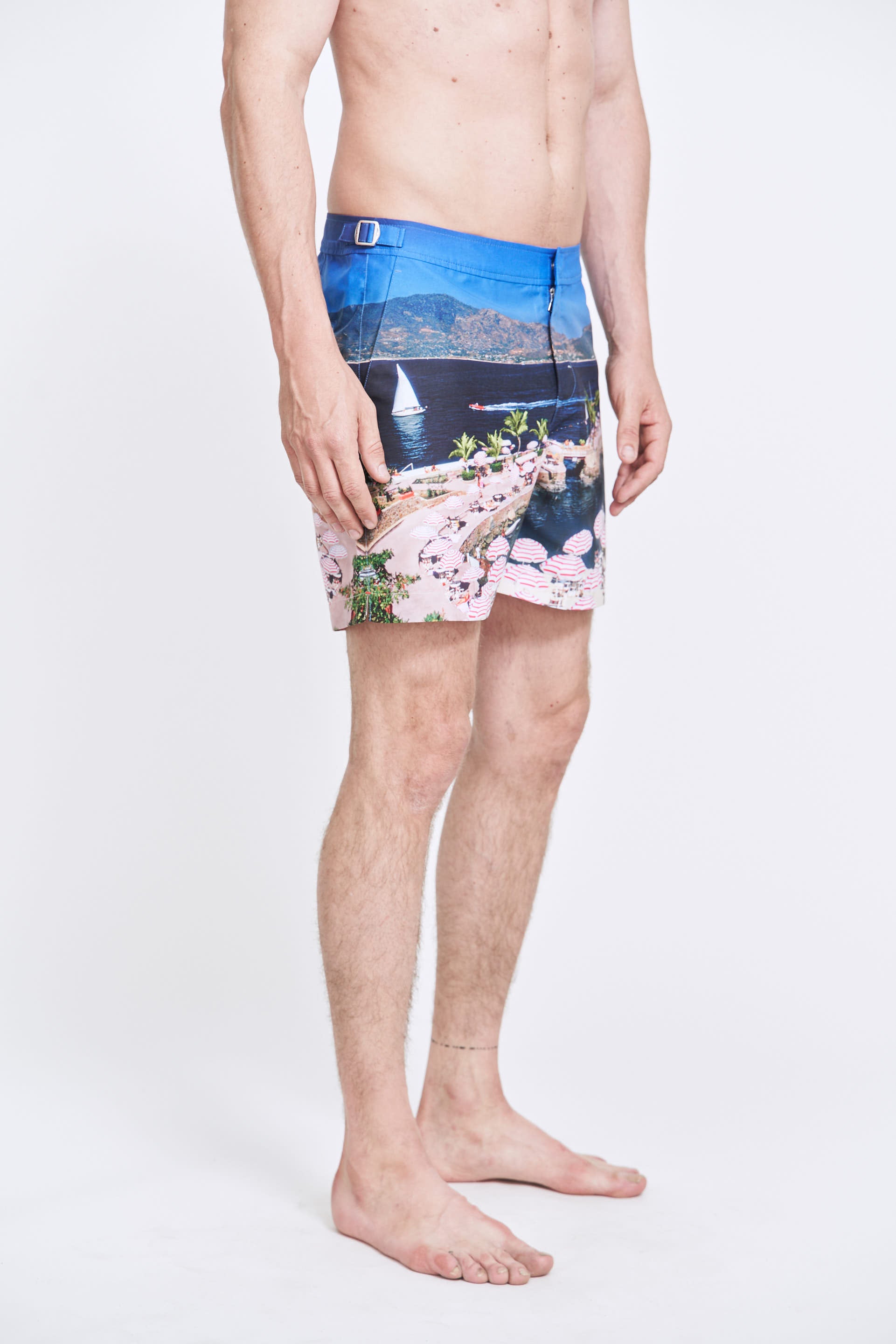 Badeshorts in blau