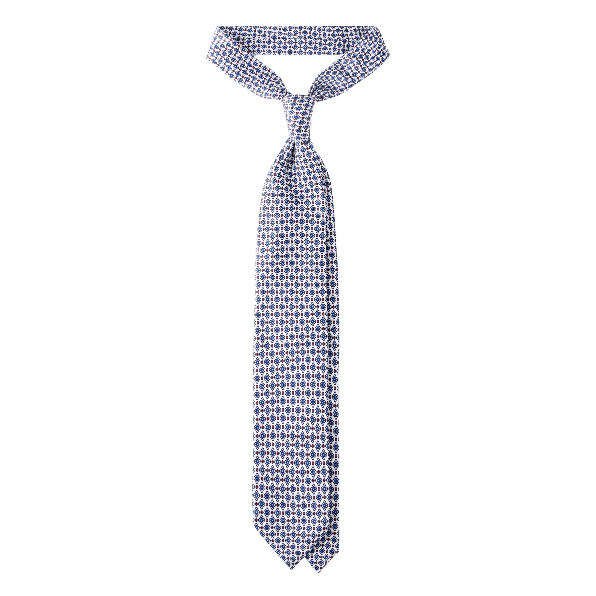 Krawatte in weiß