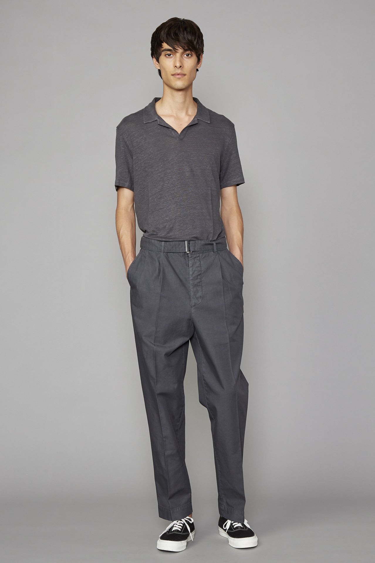 Poloshirt in grau