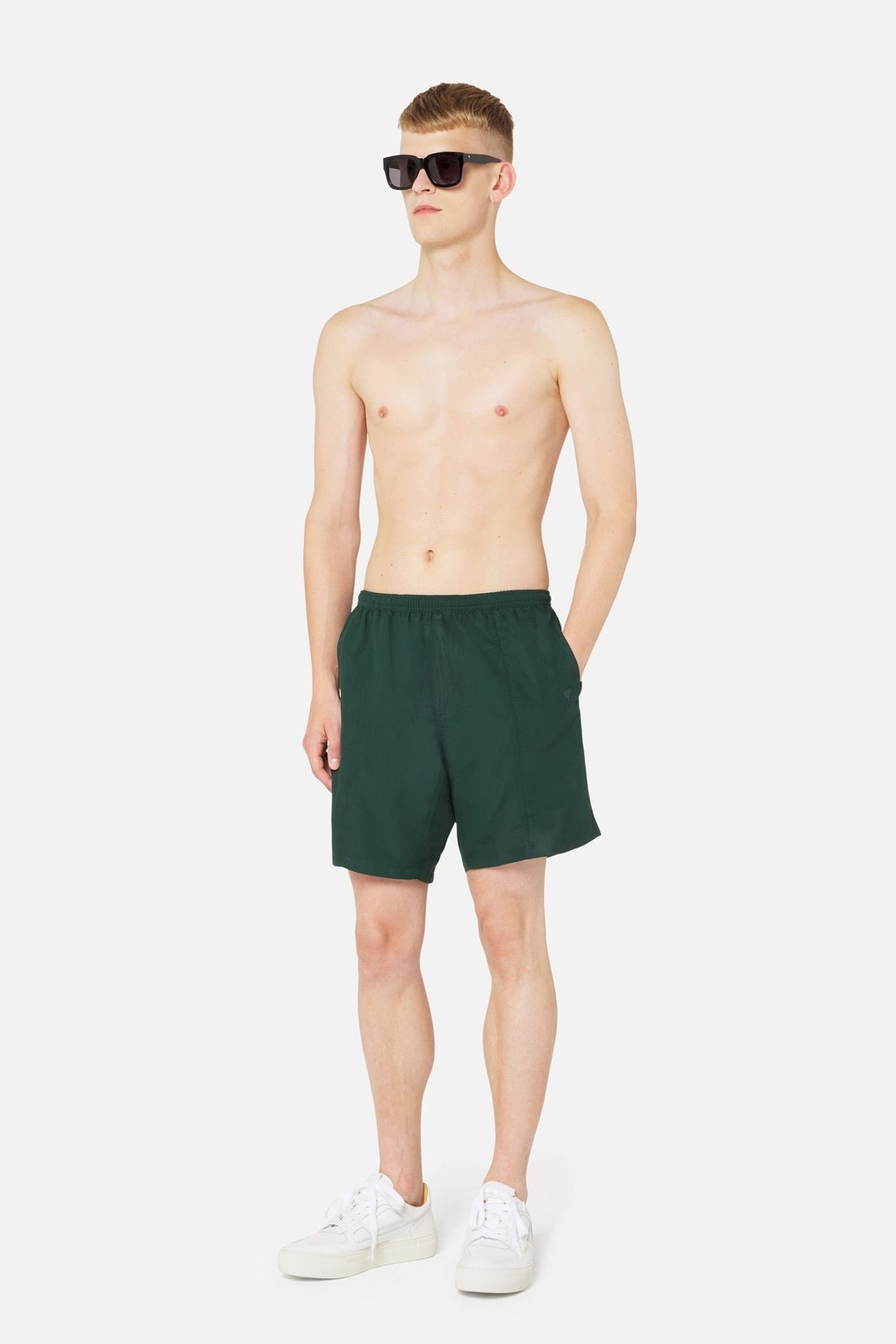 Badeshorts in grün