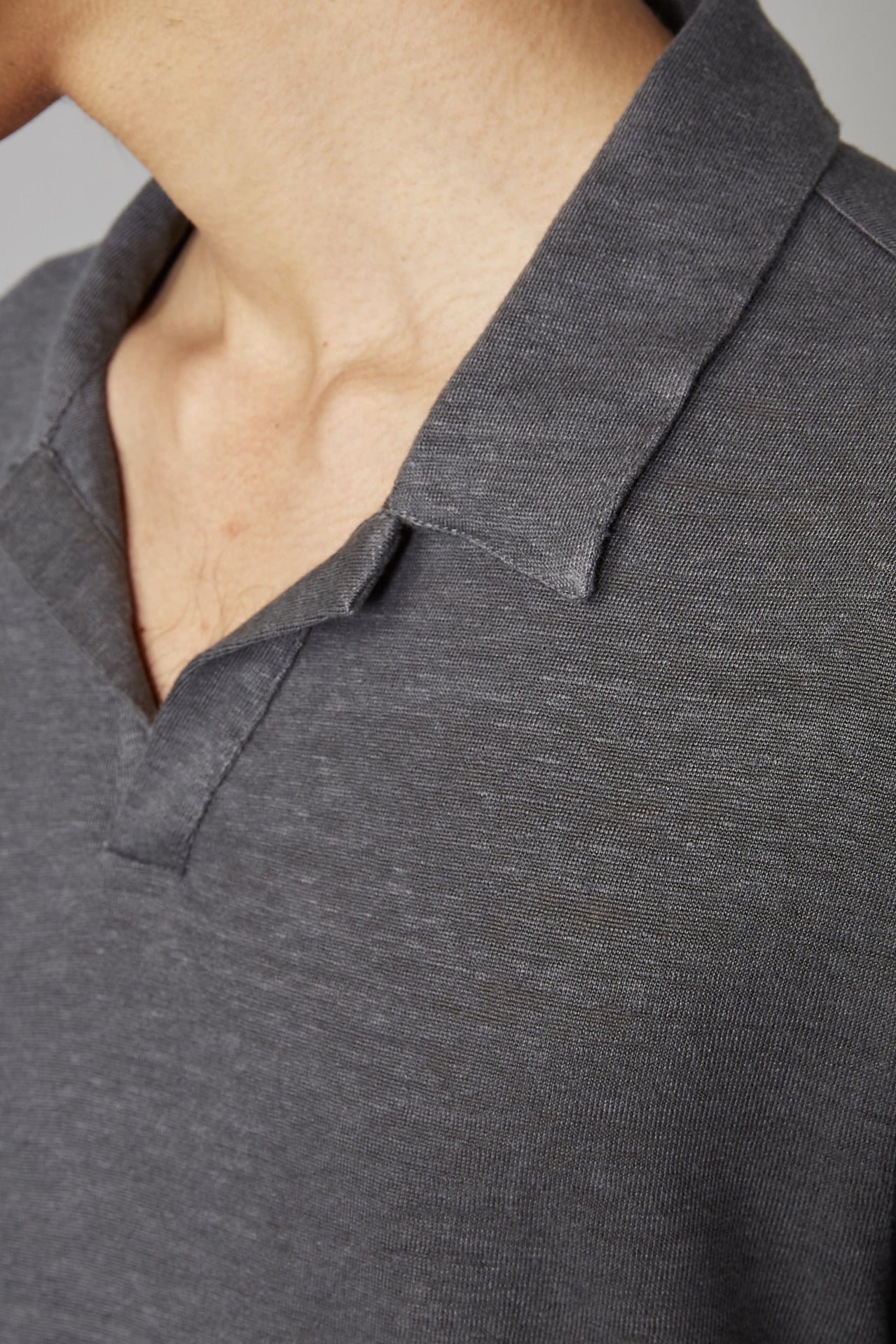 Poloshirt in grau