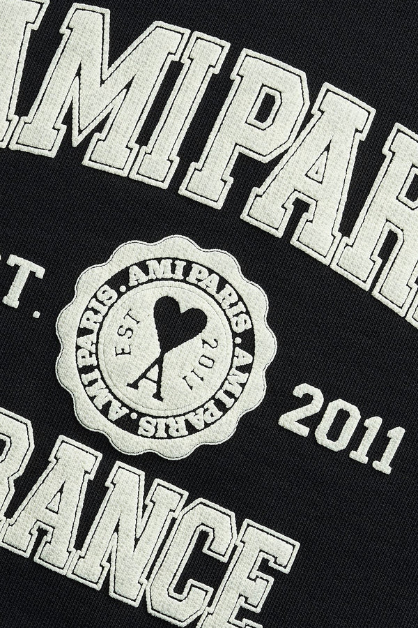 Sweatshirt in schwarz