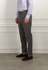 Stoffhose in grau
