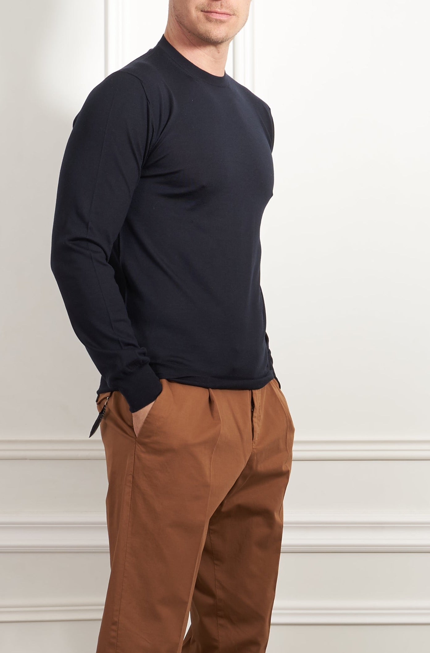 Pullover in blau